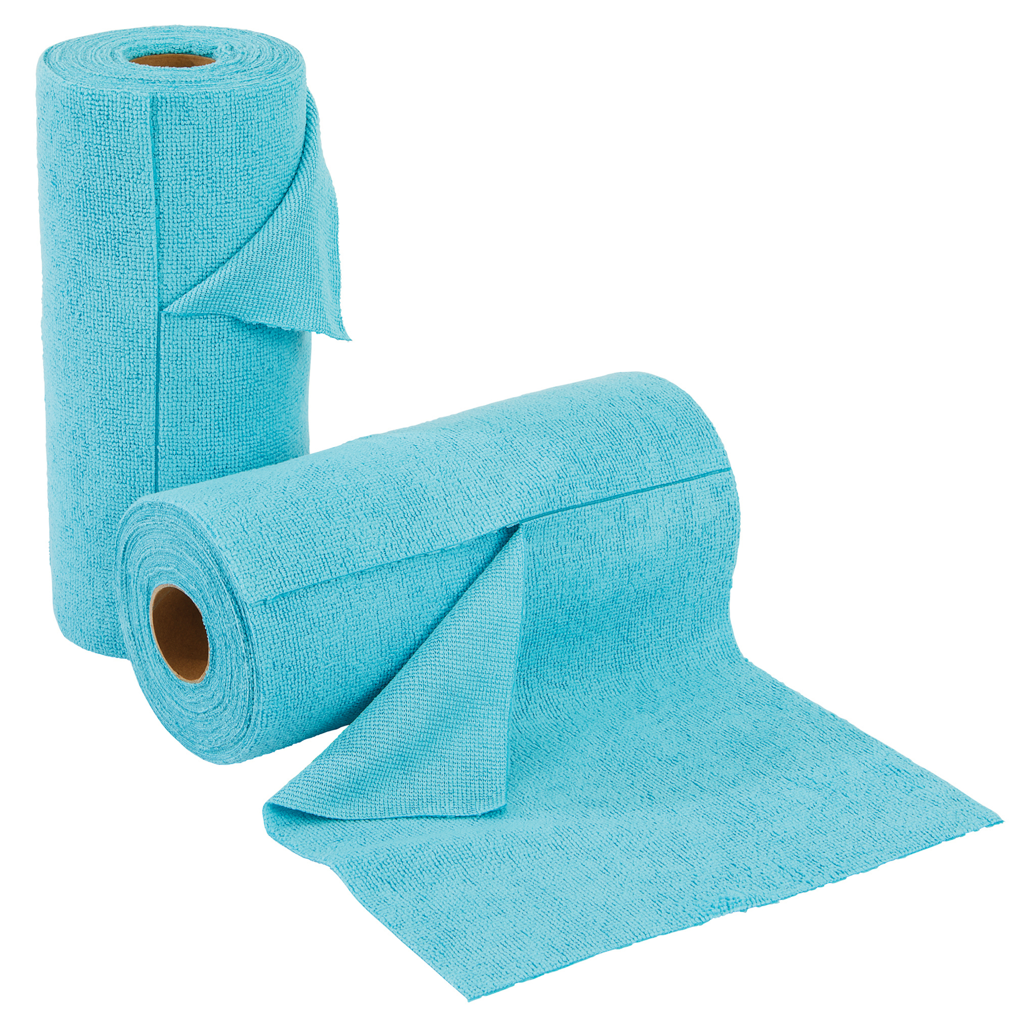 Ironton Microfiber Towels Roll, 100-Ct., 11in. x 11in., Lint Free, Auto Detailing, Reusable, Shop, Tear Away, Cleaning Cloths, Ultra Absorbent