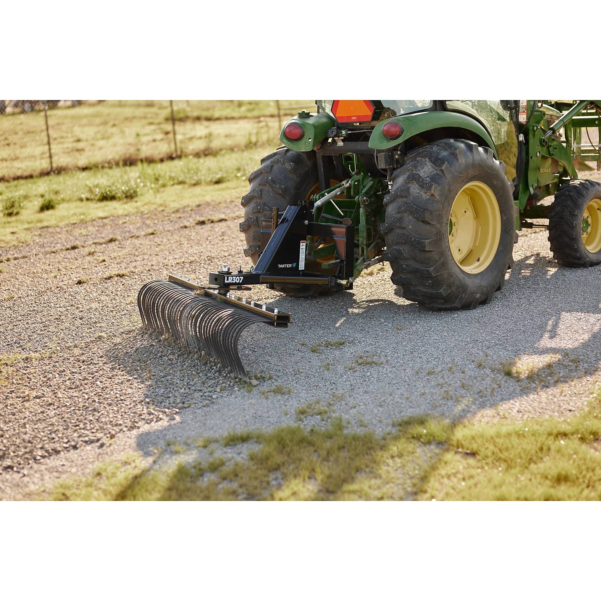 Tarter 300 Series Landscape Rake - 7ft. Working Width, Category 1, High ...