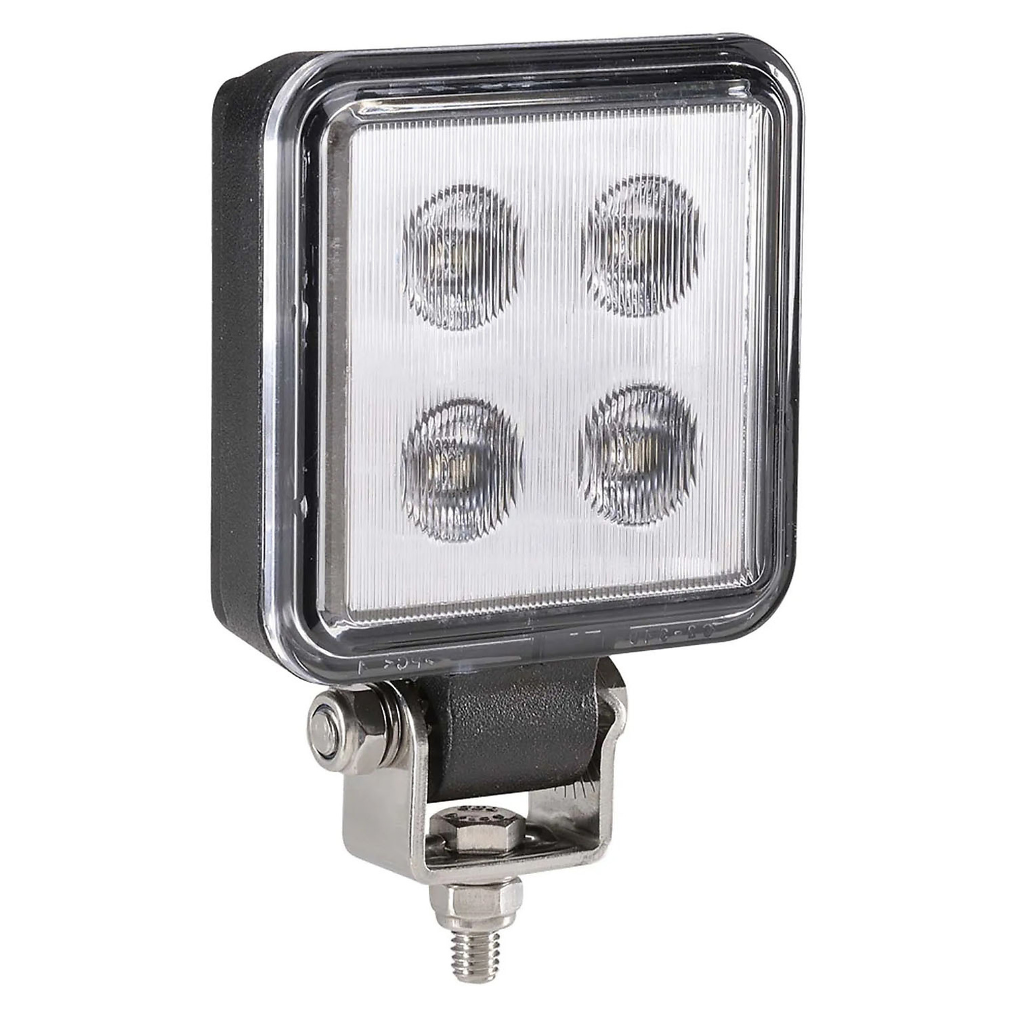 BWI Ultima, Work Lamp Flood Beam, 600 Lumens, Black, Square, Light Output 600 lumen, Light Bulb Type LED, Watts 4 Model# UT-72412-2