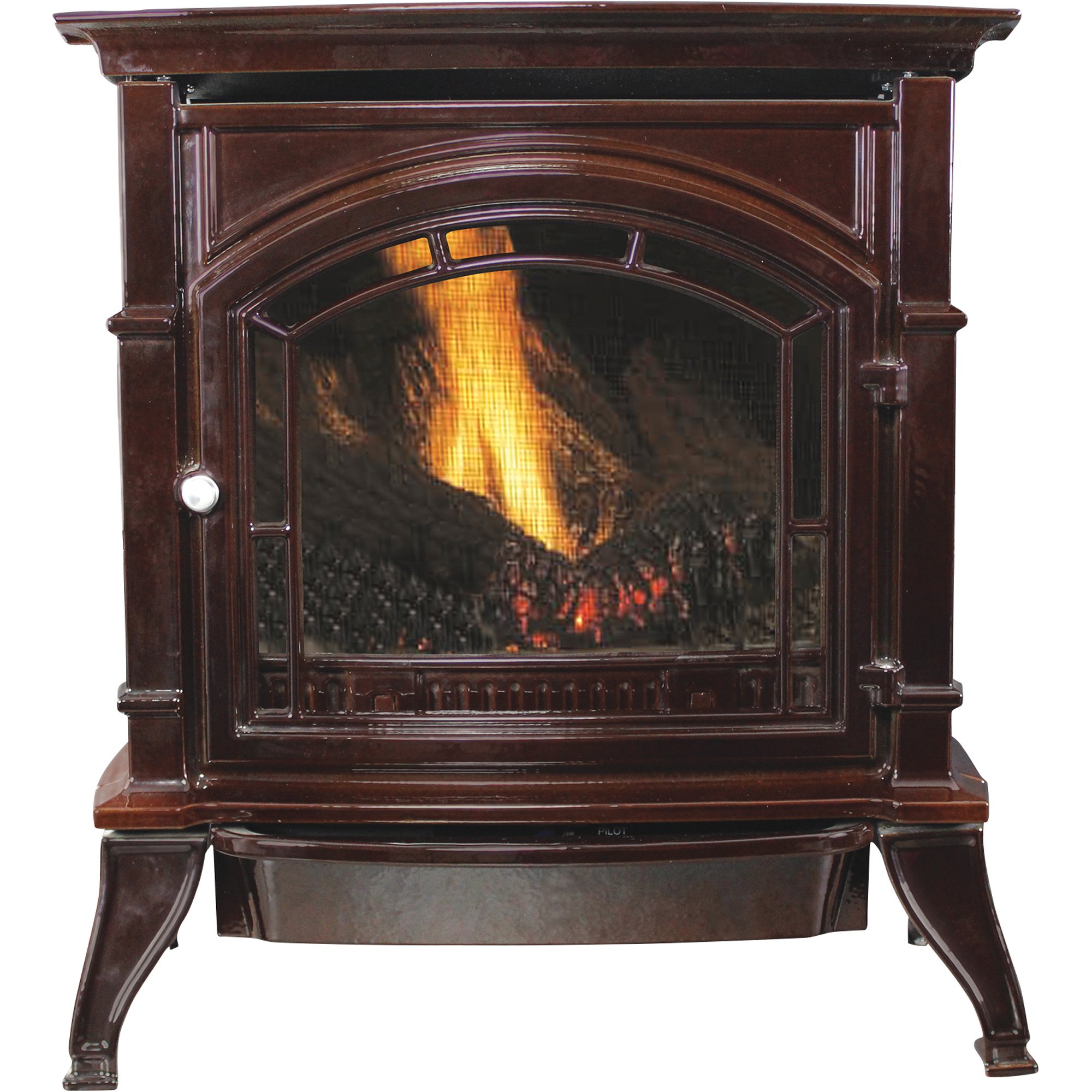 Ashley Hearth Products Vent-Free Stove — 31,000 BTU, Natural Gas, Mahogany,  Model# AGC500VFMN | Northern Tool