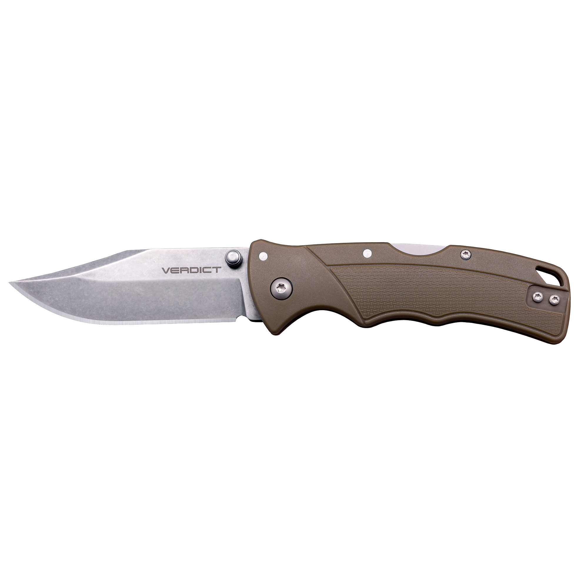 Cold Steel, Verdict, Folding Knife, Blade Size 3 in, Handle Length 5 in, Included (qty.) 1 Model# CS-FL-C3CPSSFDEZ