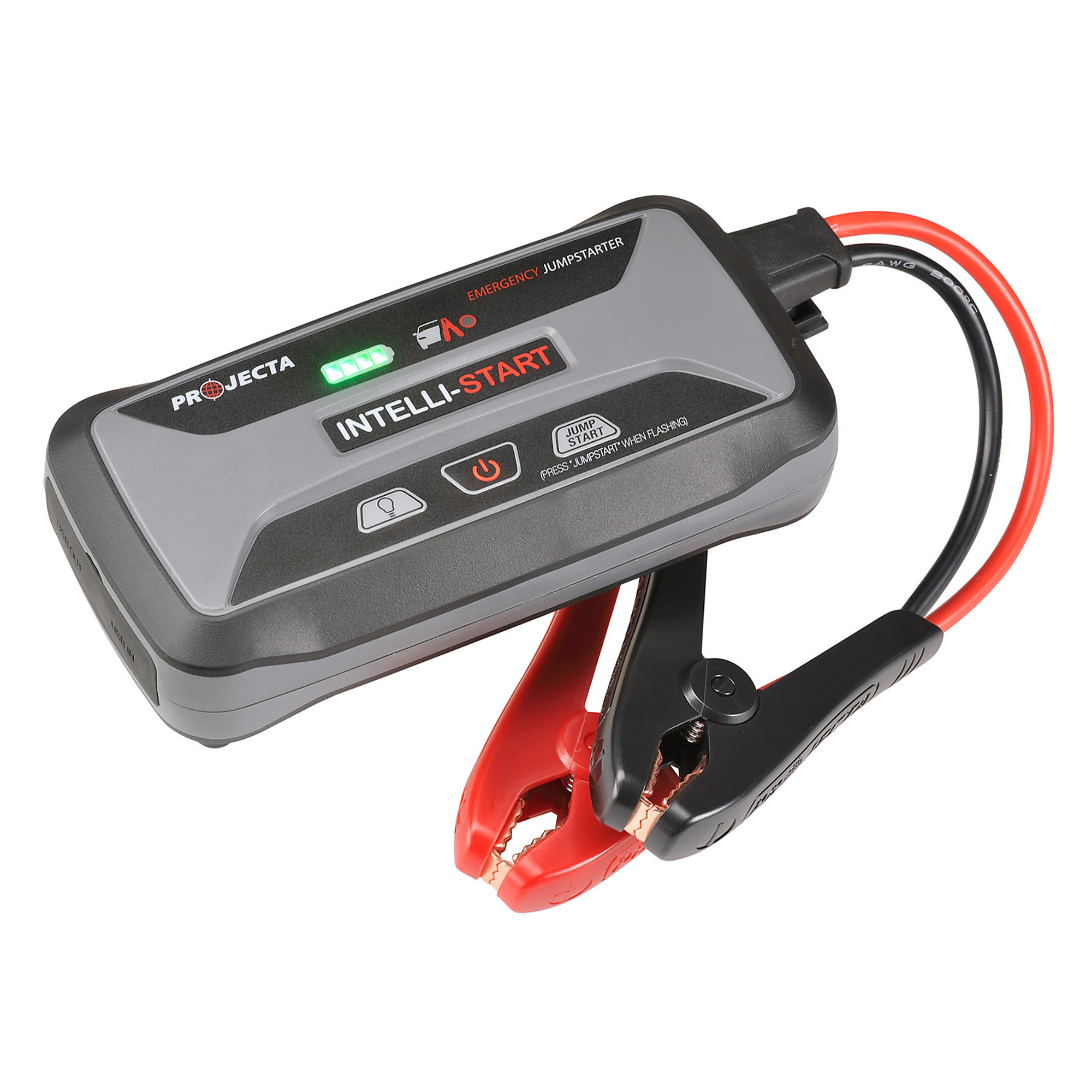 BWI Projecta, IS920 Jumpstarter 12V Rapid Recharge 6L gas, Amps 900 Volts 12 Model# PJ-IS920-2