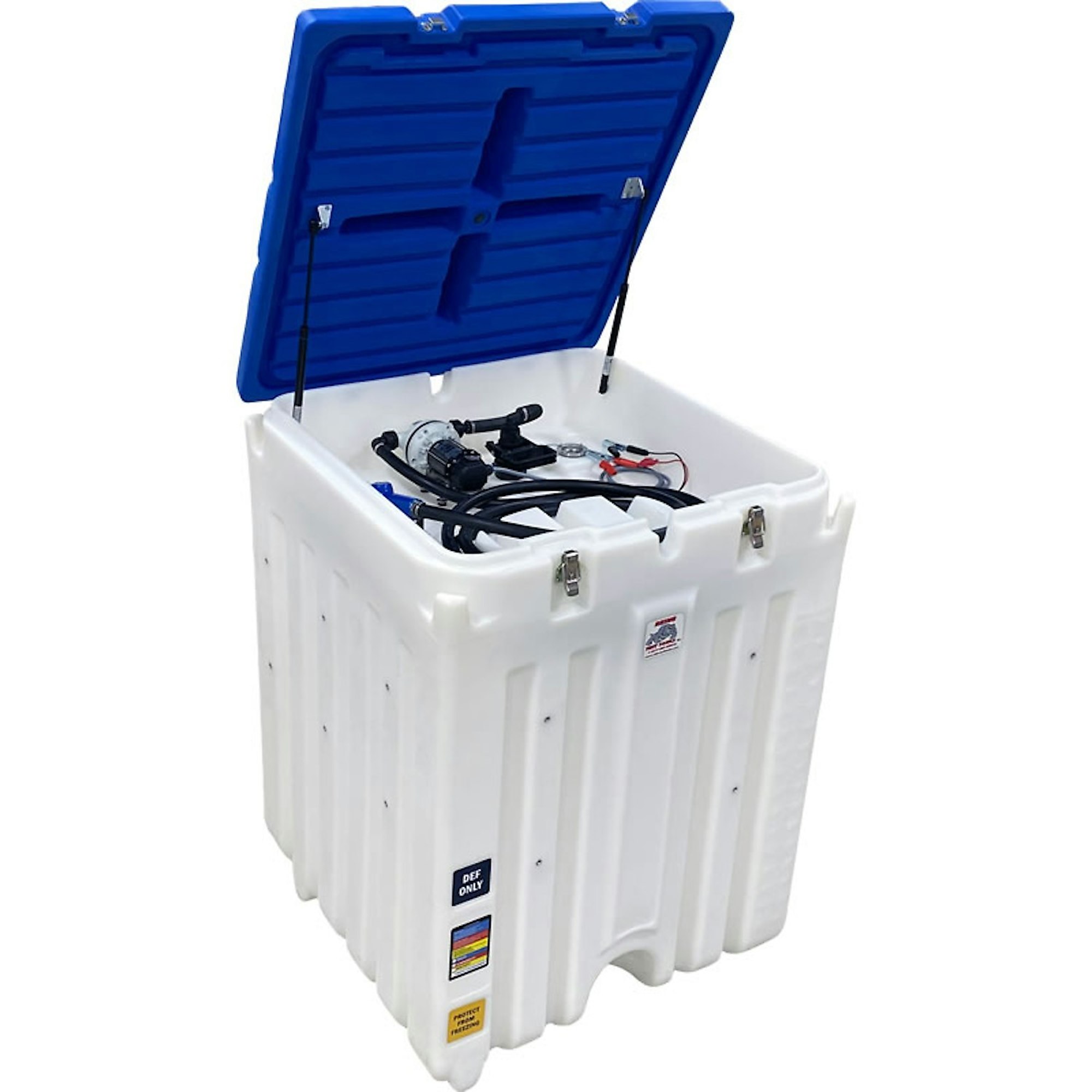 Rhino Tuff Tanks Portable DEF System - 180 Gal., 12V DC Pump, 480 GPH, Stainless Steel Nozzle, Model# RTT-7180