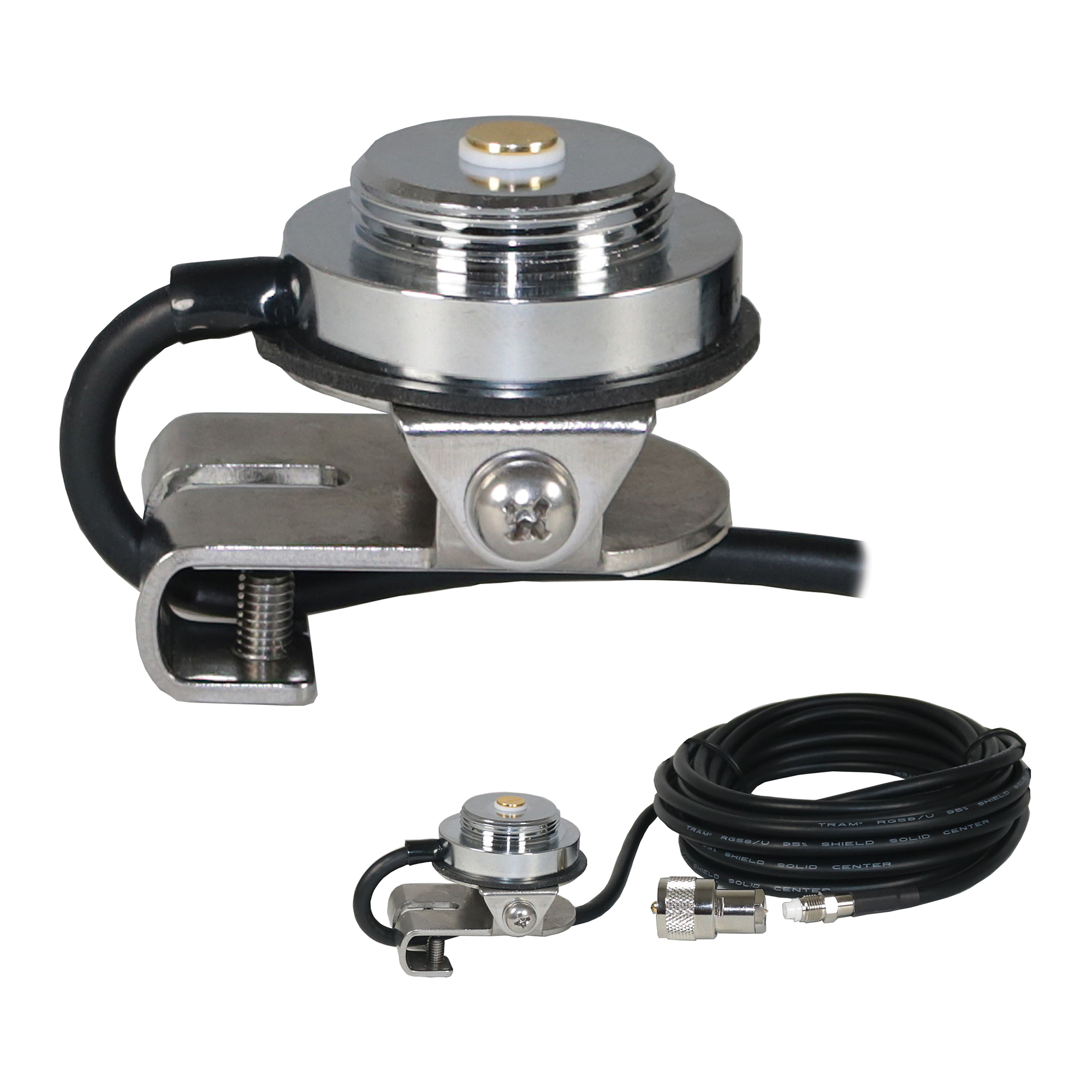 Browning, 3/8in. Trunk Mount with UHF PL-259 FME-Female, Model# BR-1024-UHF