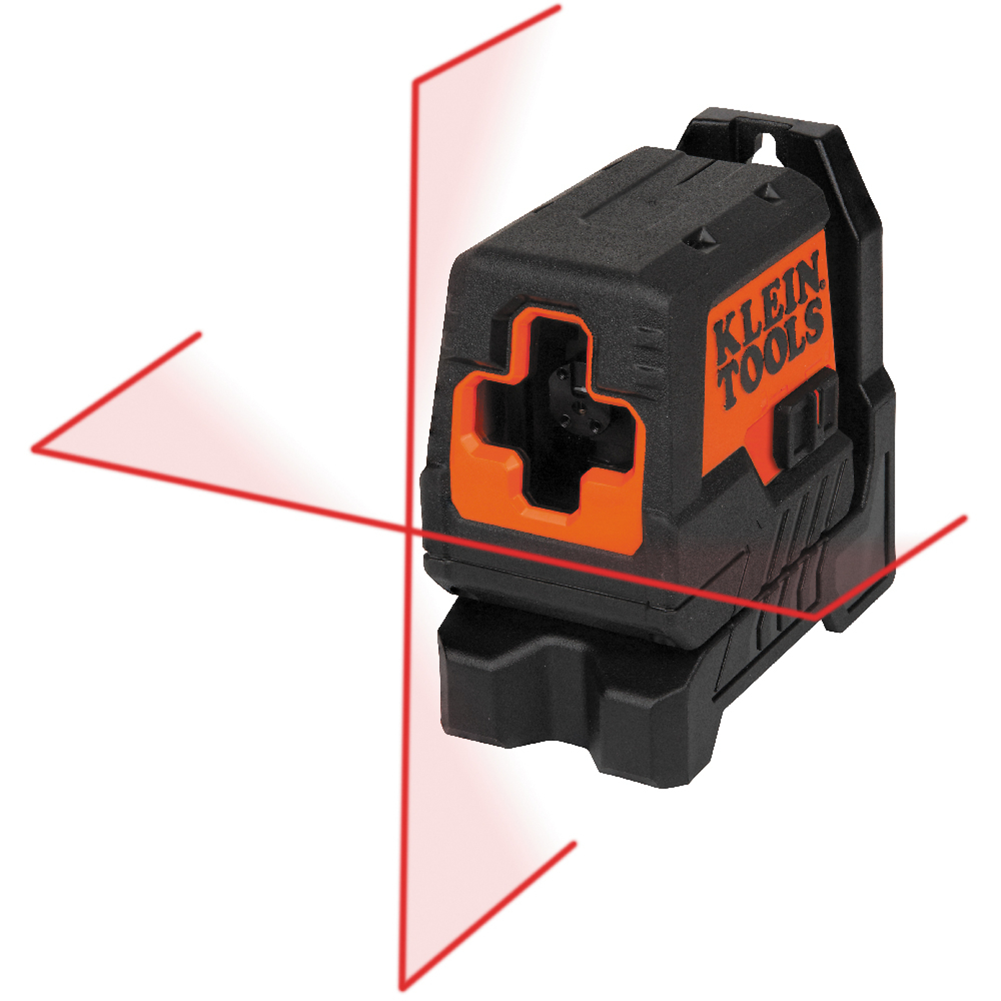Klein Tools, Red Mini Cross-Line Self-Leveling Laser Level, 30-, Level Type Laser, Length 4.2 in, Accuracy 0.19 in, Model# 93MCLS
