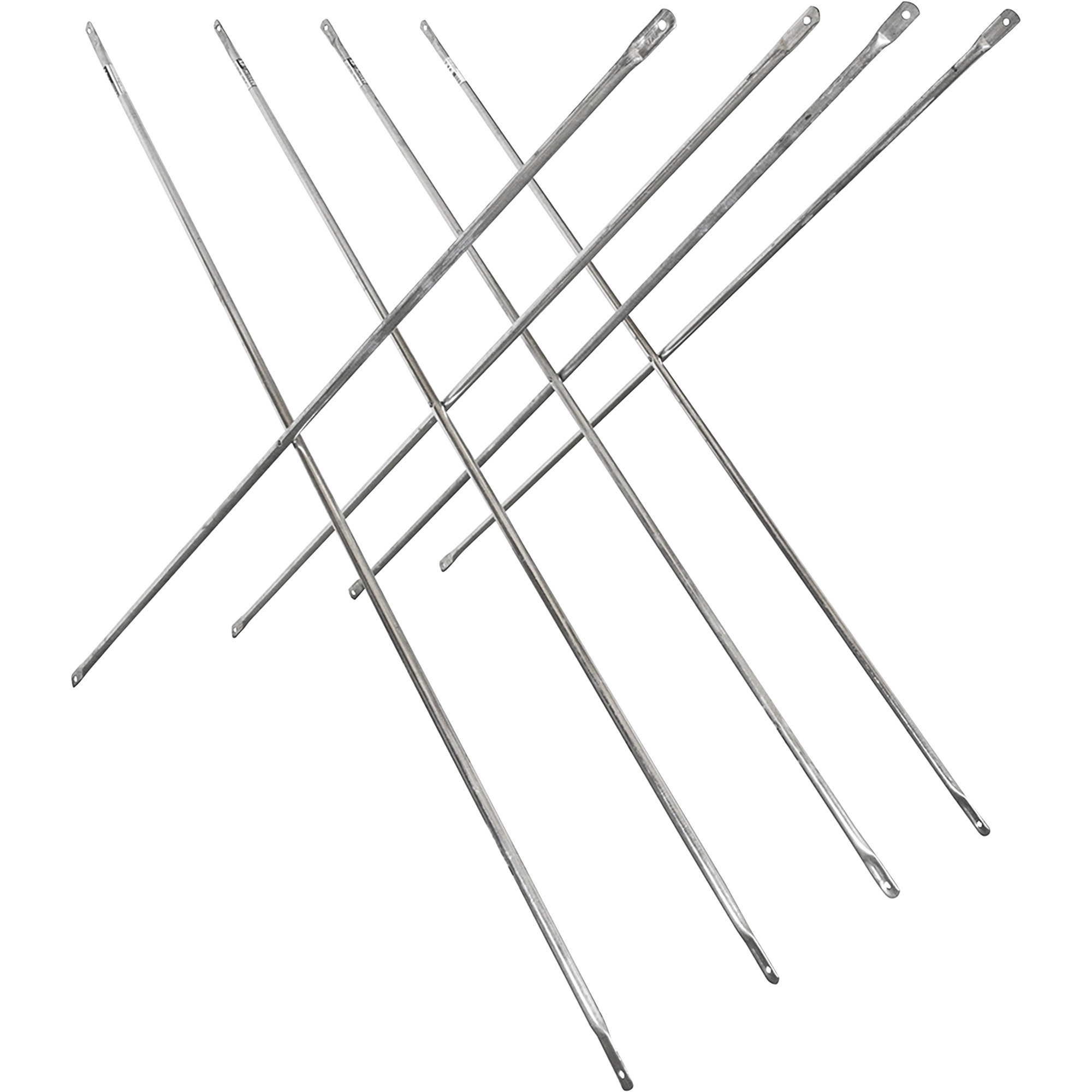 Metaltech Saferstack 4ft. x 10ft. Scaffold Cross Brace, 4-Pk., Model# M-MC48120K4