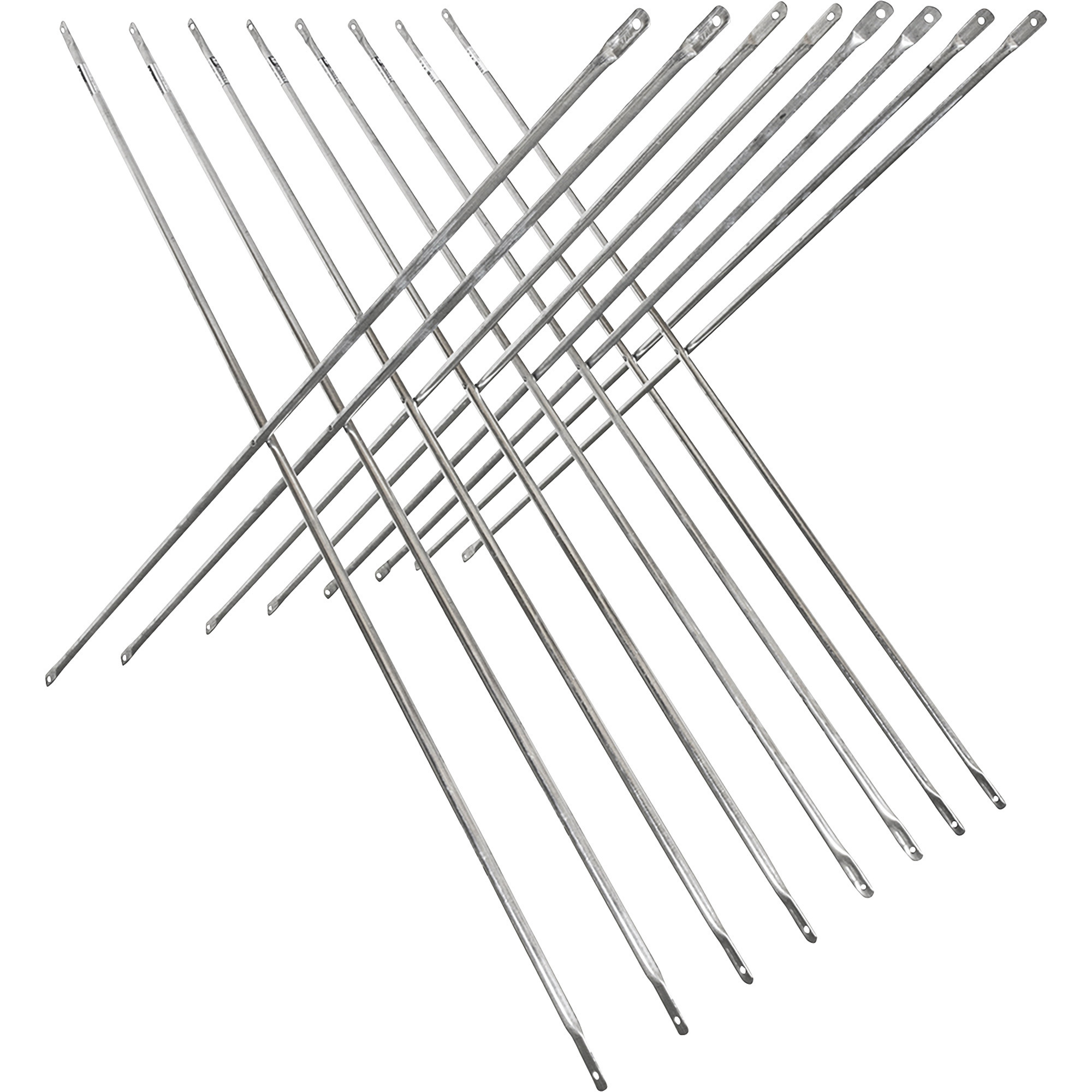 Metaltech Saferstack 4ft. x 10ft. Scaffold Cross Brace, 8-Pk., Model# M-MC48120K8