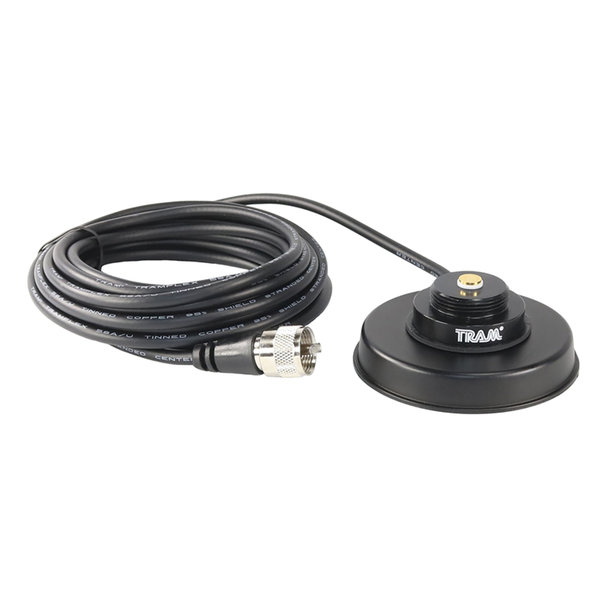 Tram, 3.25in. Black Zinc NMO Magnet Mount, Model# 1235