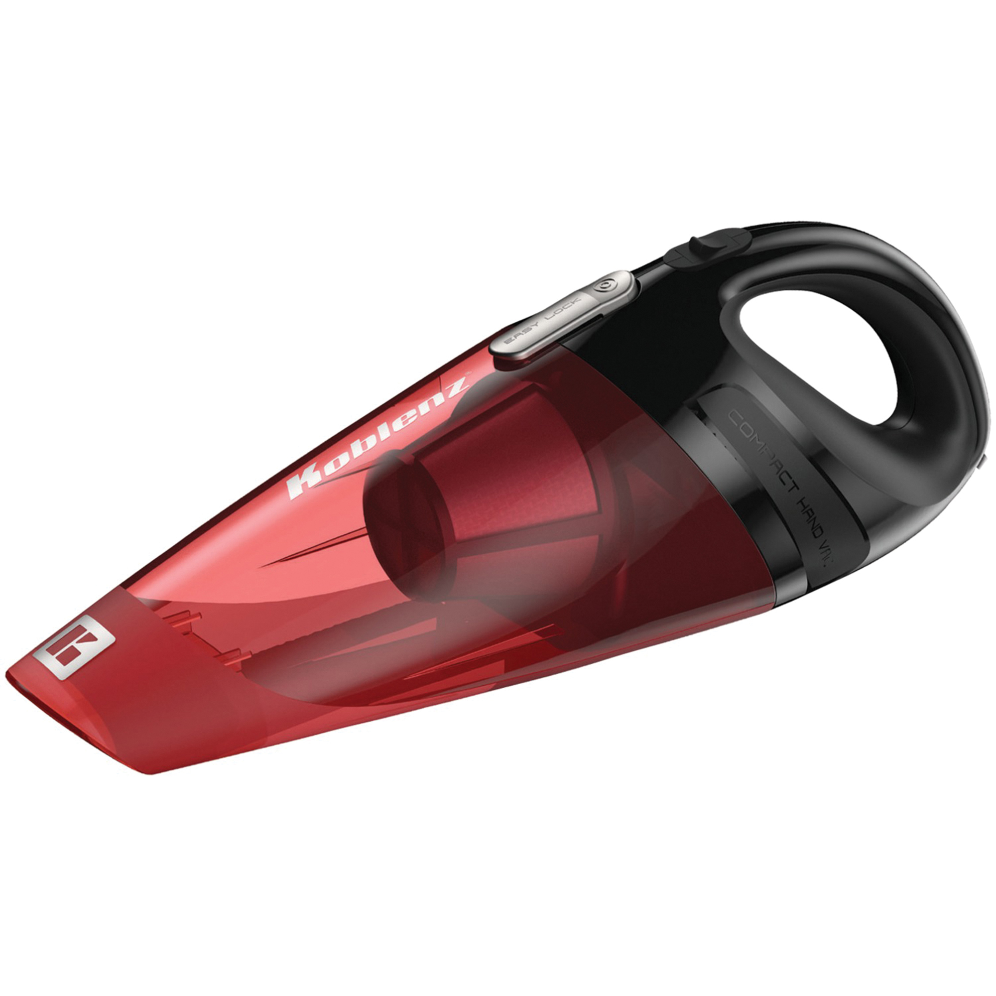 Koblenz, 12-Volt Hand Vacuum with Crevice Tool, Capacity 0.1 Gal, Model# HV-12KG3