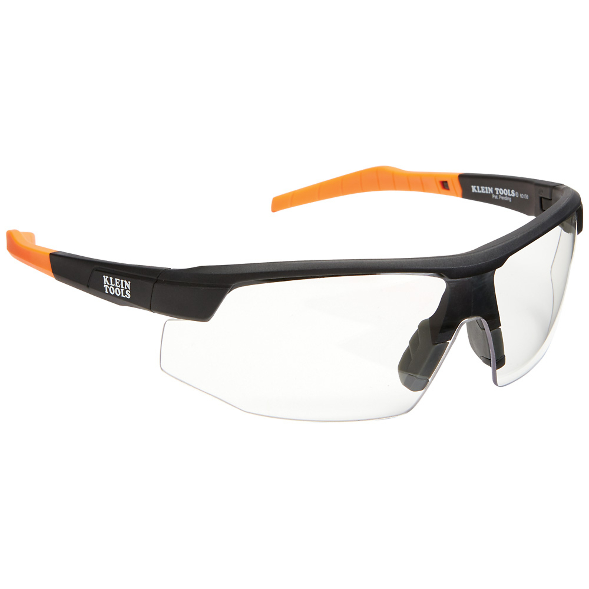 Klein Tools, Standard Safety Glasses, Clear Lens, Frame Color Multi, Lens Color Clear, ANSI Z87 Compliant, Model# 60159