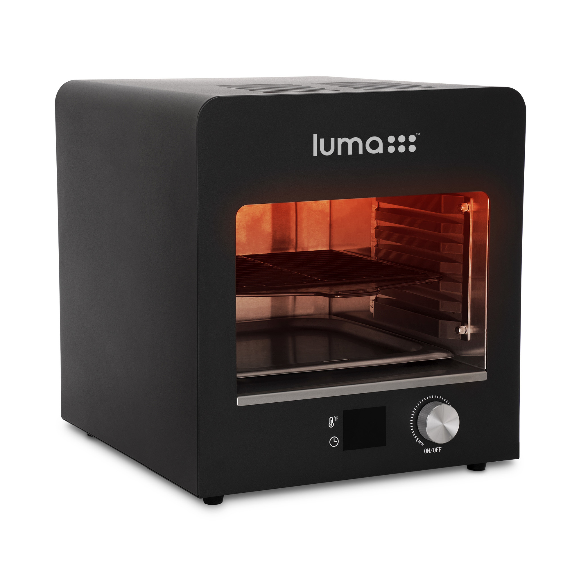 luma, Electric Steak Grill Portable Indoor Oven, Model# LSGE80BK00