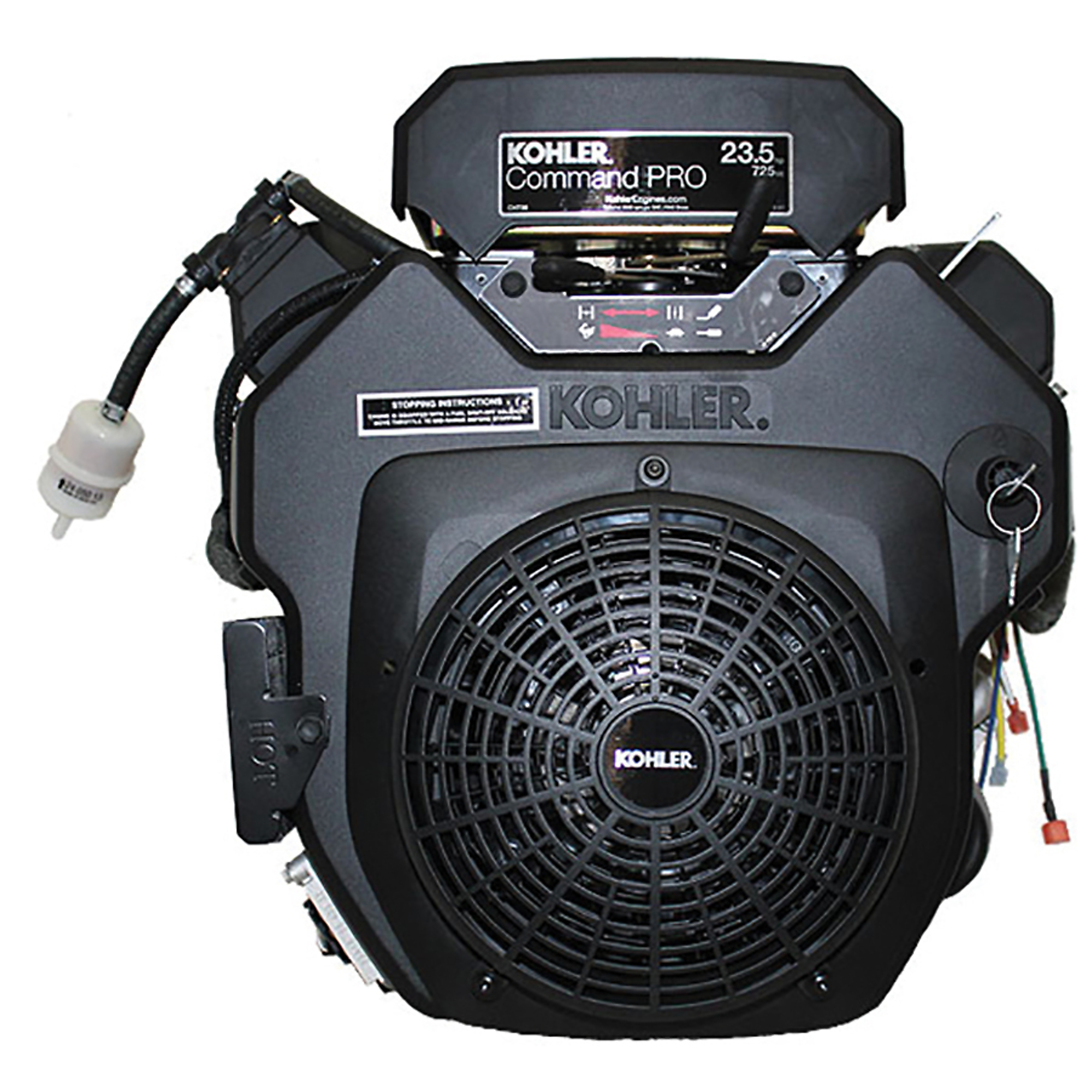 Kohler Horizontal Engine - 23.5 HP, 725cc, Gasoline, Model# PA-CH730-3008