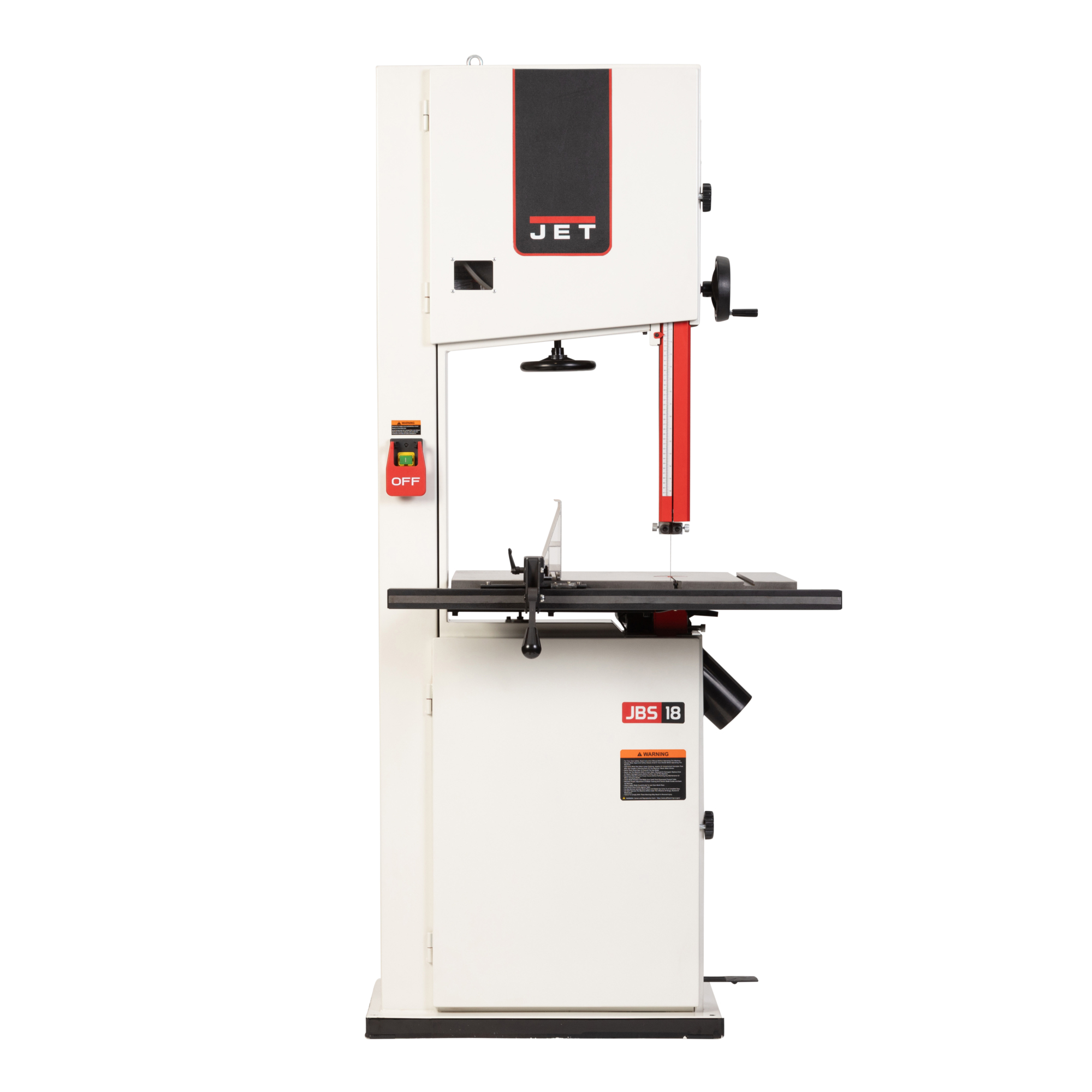 1.75 HP 18 in. Woodworking Vertical Band Saw, 115/230-Volt, 2-Speed, JWBS-18