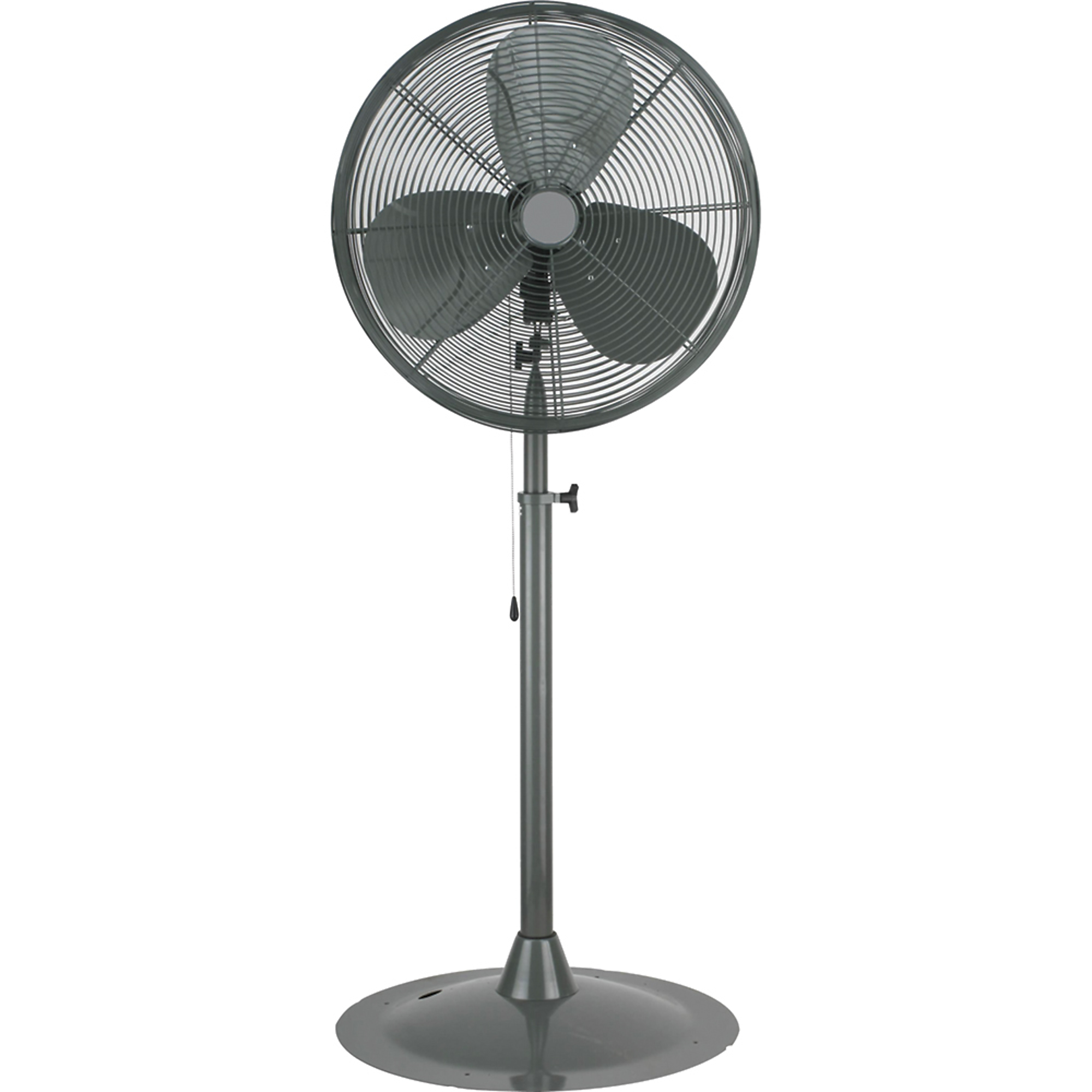 BloTek, 24in. 3-speed High Velocity Pedestal Fan, Fan Diameter 24 in, Air Delivery 9139 cfm, Model# HPF24