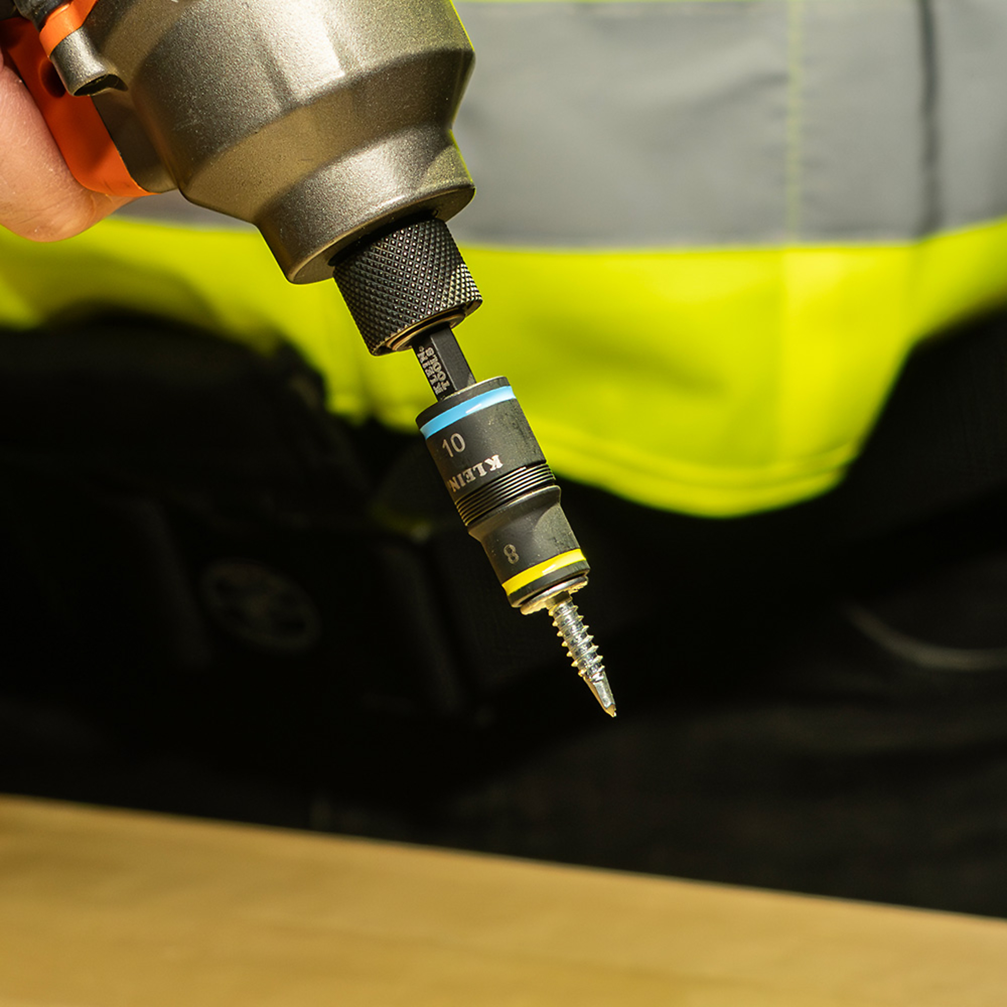 Klein Tools, 2in.-1 Impact Rated Flip Socket Set, Metric, Pieces