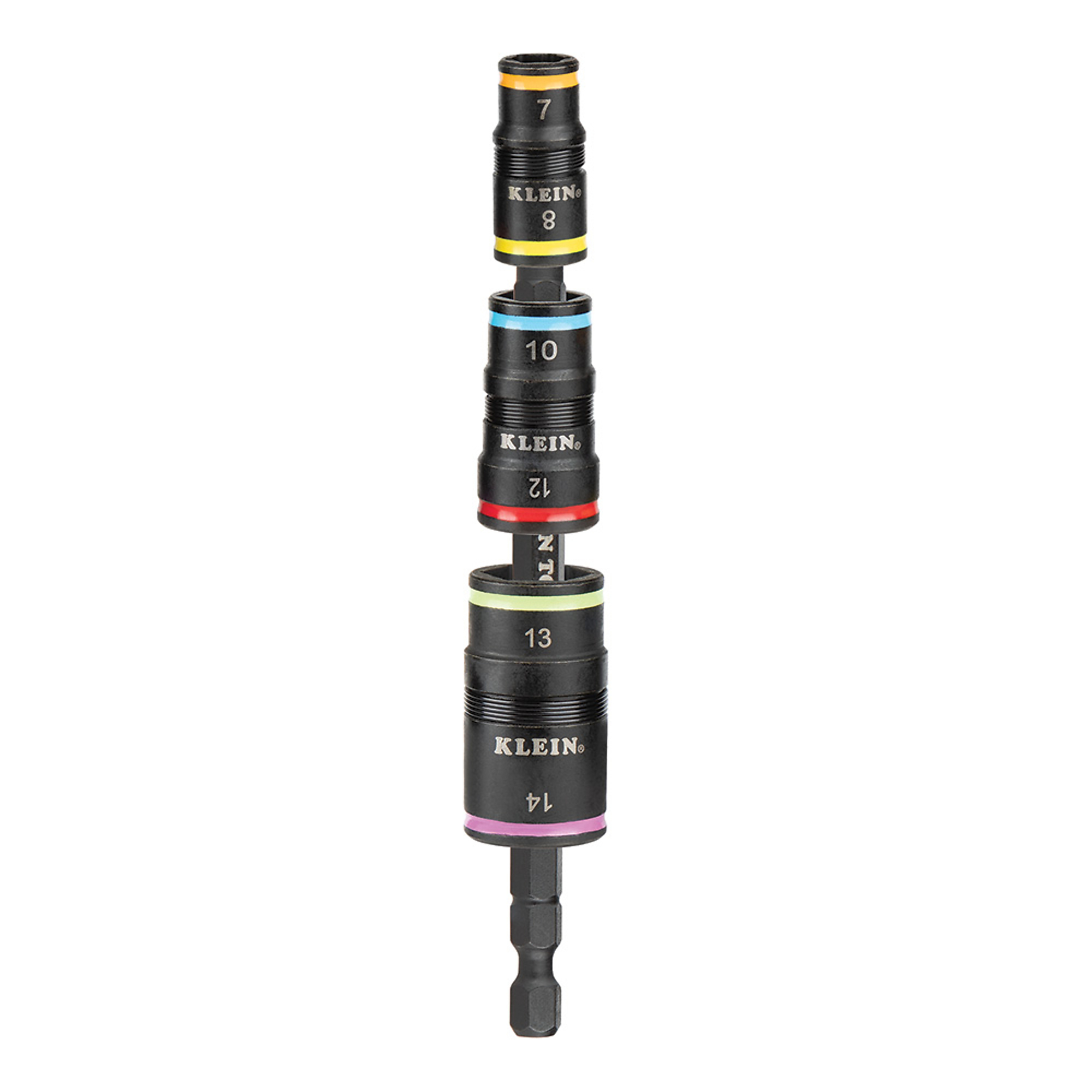 Klein Tools, 6in.-1 Impact Rated Flip Socket Set, Metric, Pieces (qty.) 1 Model# 32933M