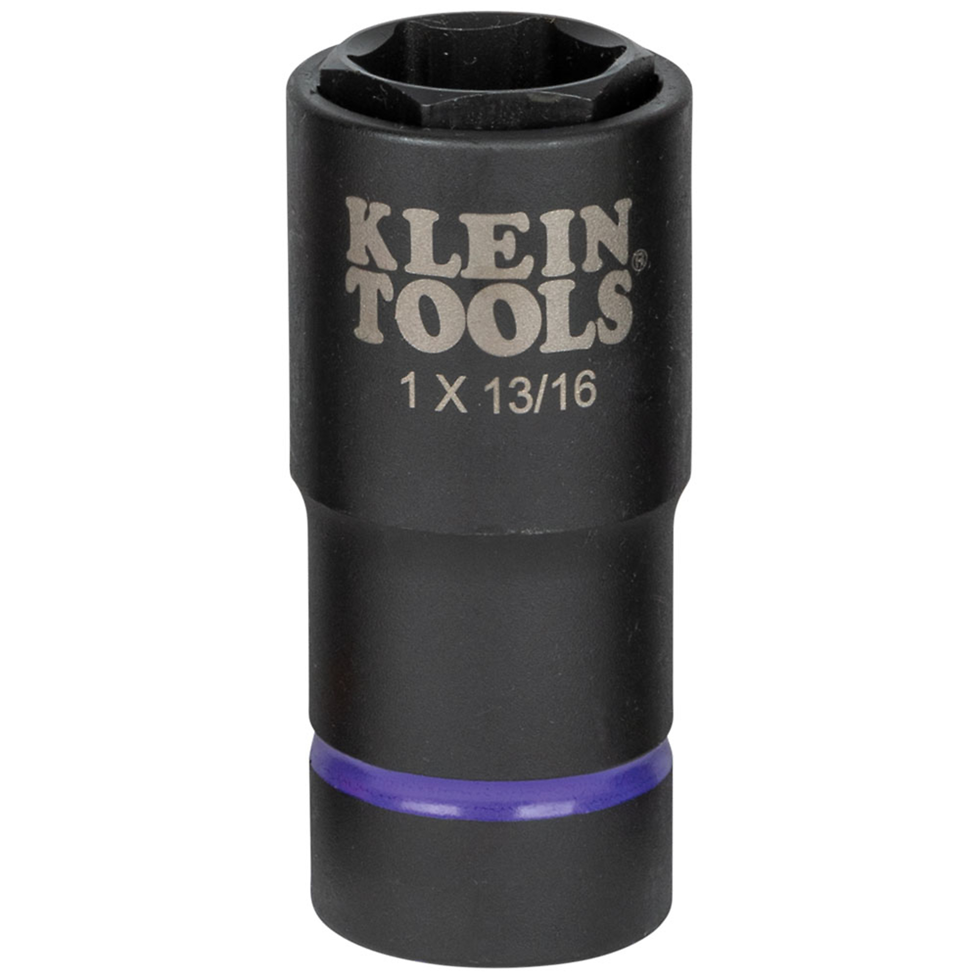 Klein Tools, 2in.-1 Impact Socket, 6-Point, 1 and 13/16in., Pieces (qty.) 1 Model# 66065