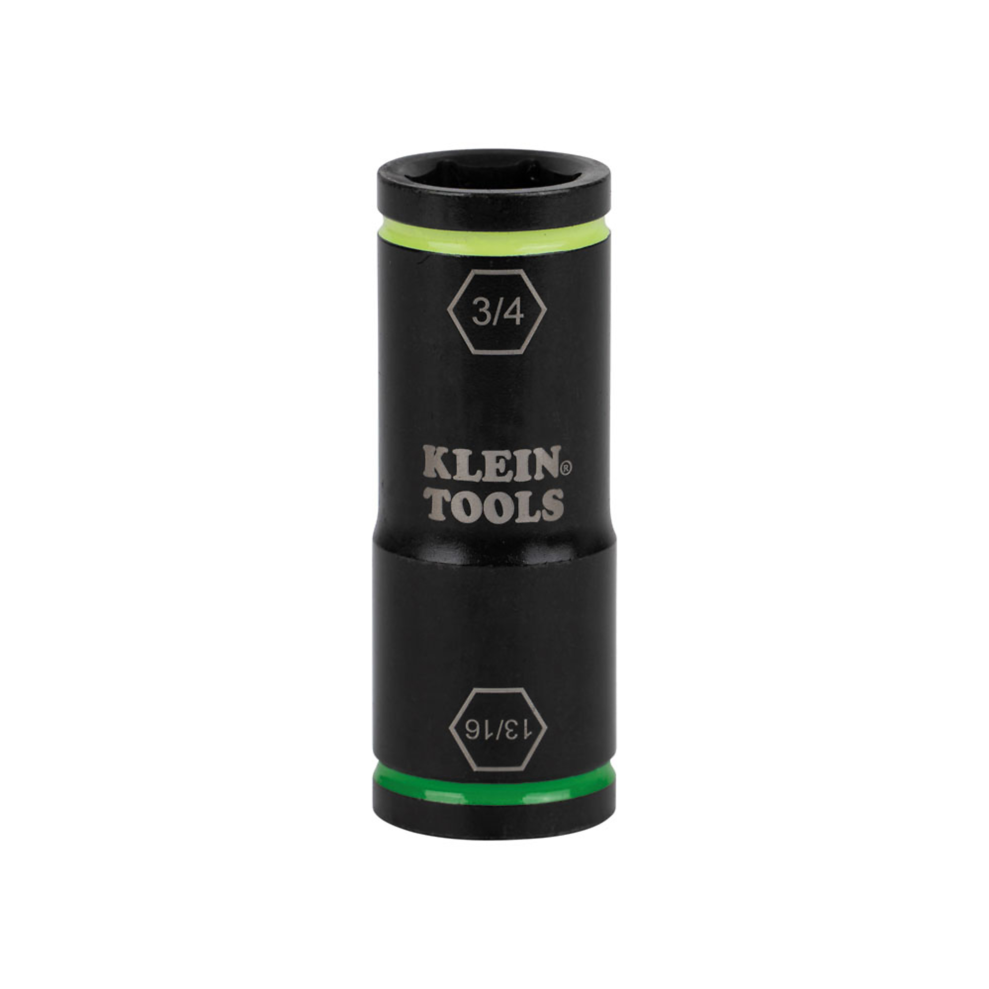 Klein Tools, Flip Impact Socket, 3/4 and 13/16in., Pieces (qty.) 1 Model# 66074