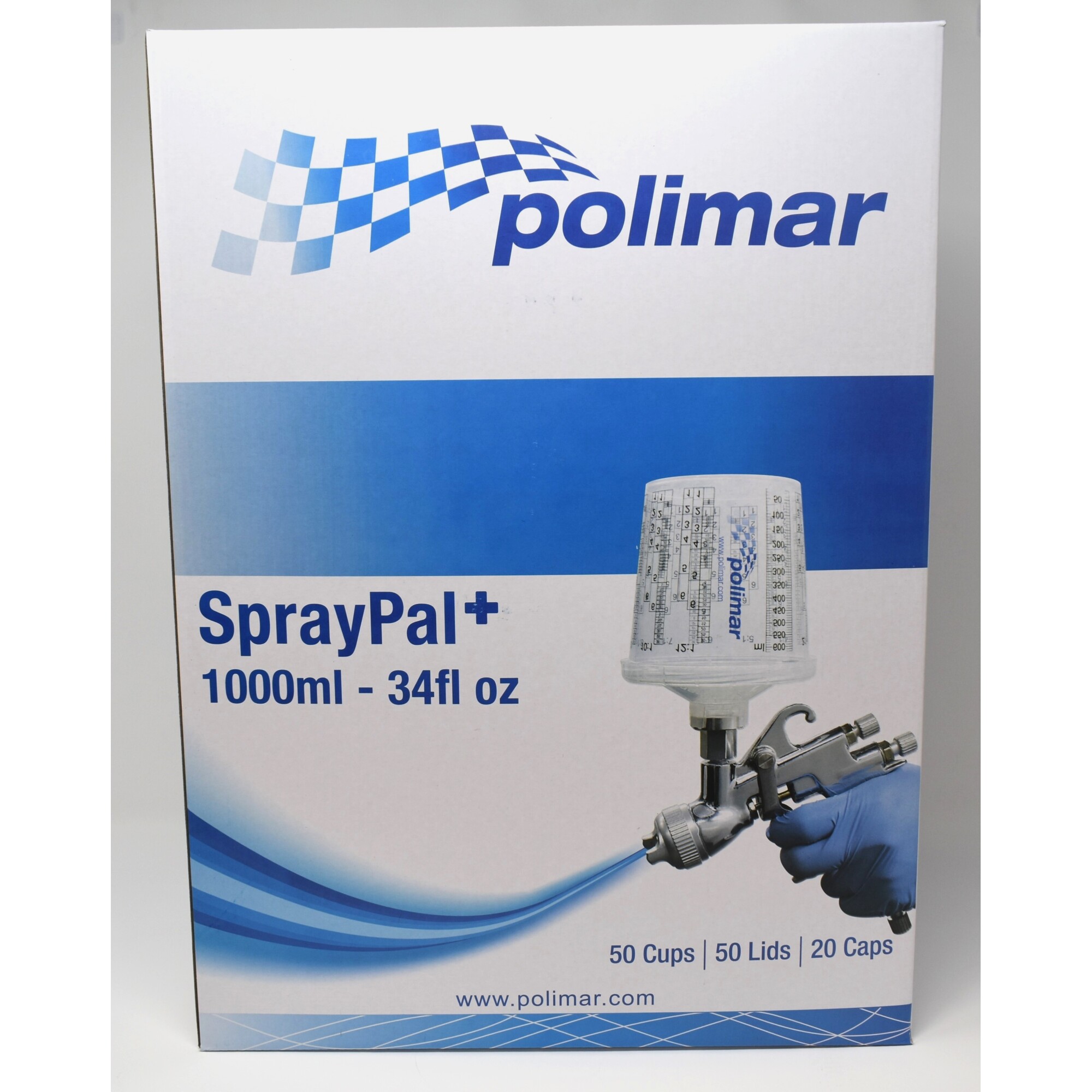 PPC 1000ml 190m Strainer 50 sets per box, Height 14 in, Model# POL700190