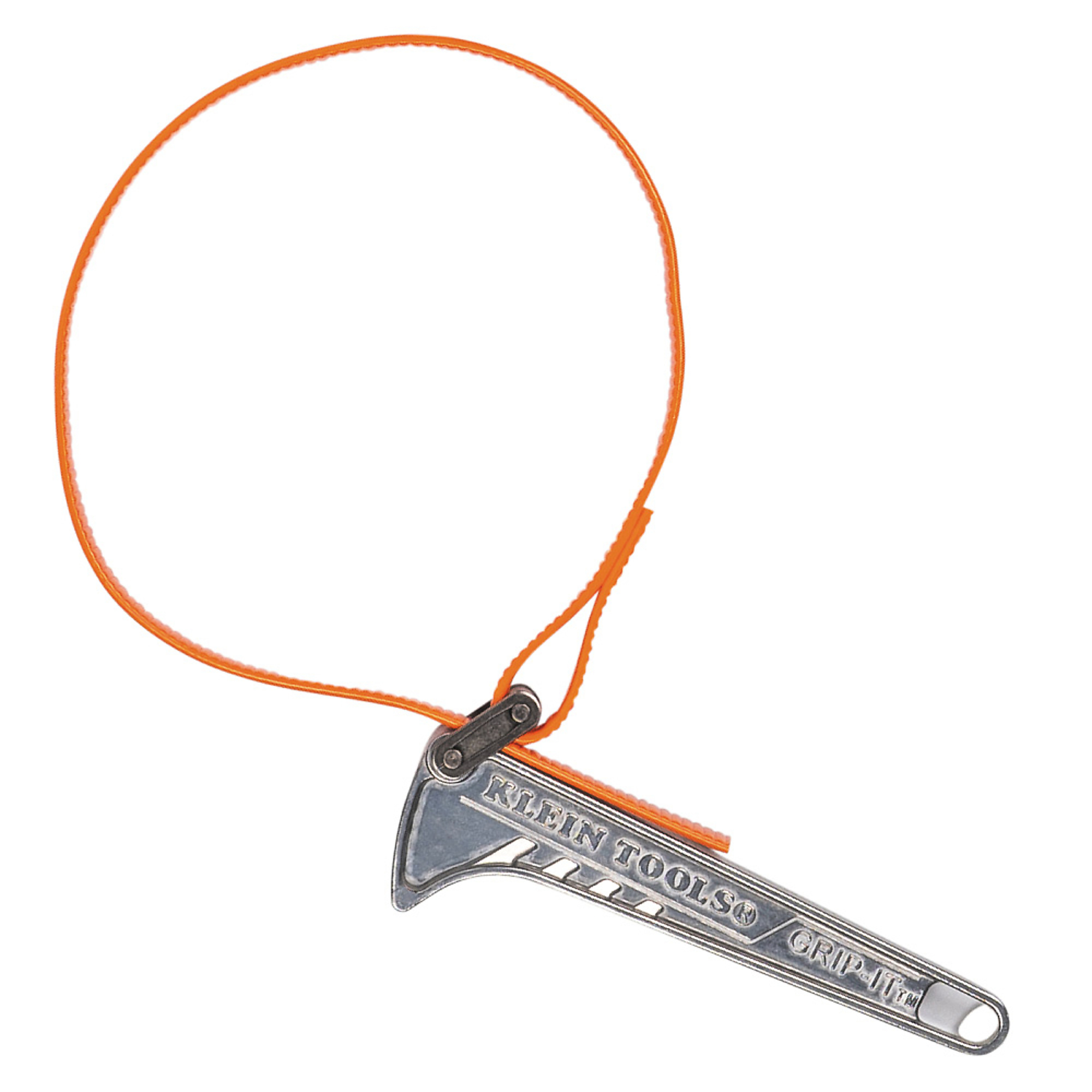 Klein Tools, Grip-It Strap Wrench, 1-1/2 to 4in., 6in. Han, Model# S6HB