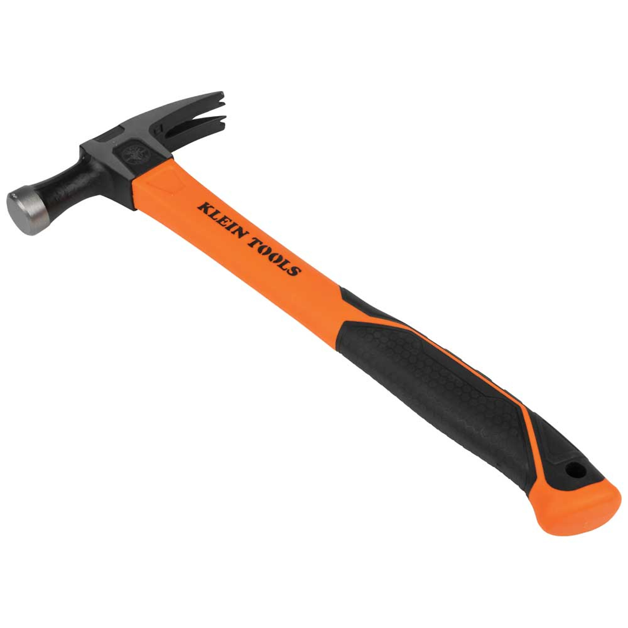 Klein Tools, Straight-Claw Hammer, 18-Ounce, 15in., Handle Length 13 in, Model# H80718