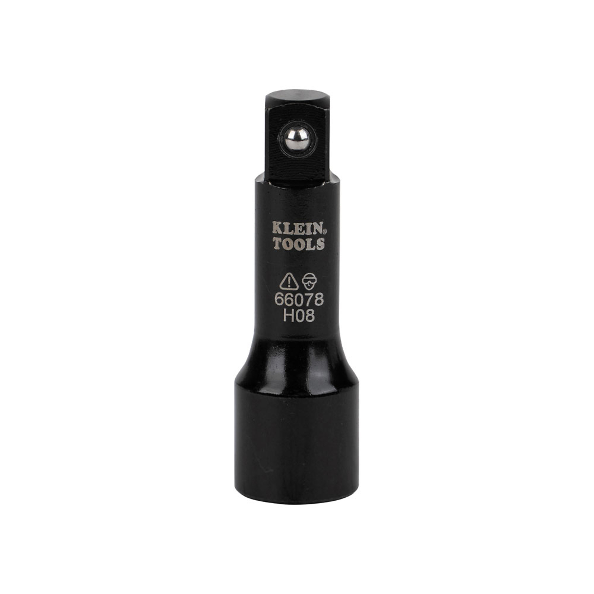 Klein Tools, Flip Impact Socket Adapter, Large, 1/2 to 1/2in., Adapter Size (SAE) 1/2 in, Included (qty.) 1 Model# 66078