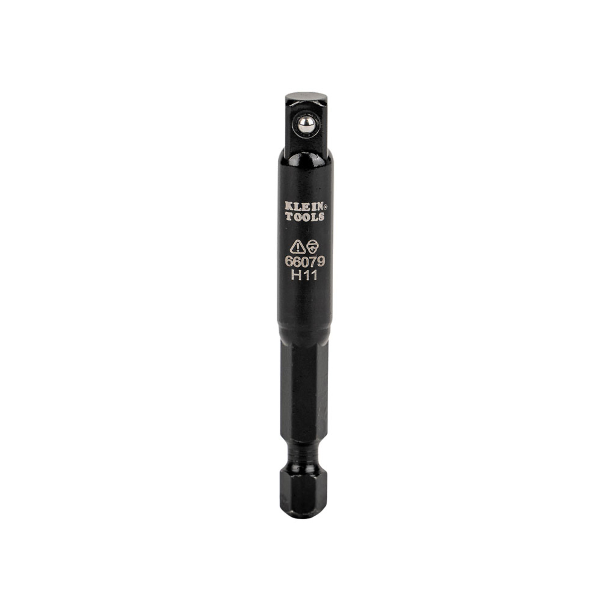 Klein Tools, Flip Impact Socket Adapter, Small, 1/4 to 1/4in., Adapter Size (SAE) 1/4 in, Included (qty.) 1 Model# 66079