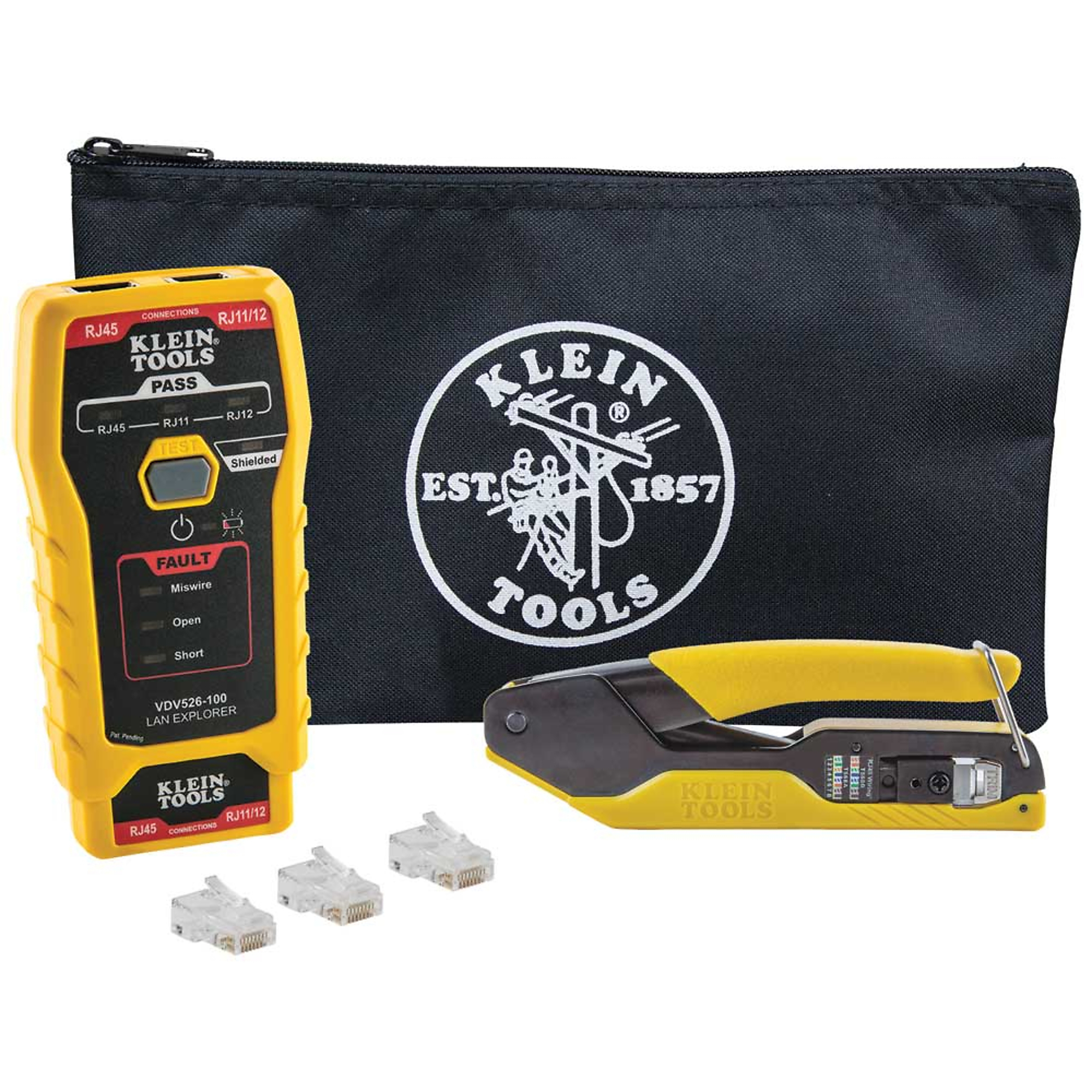 Klein Tools, Cable Installation Kit for Pass-Thru, Model# VDV026-813