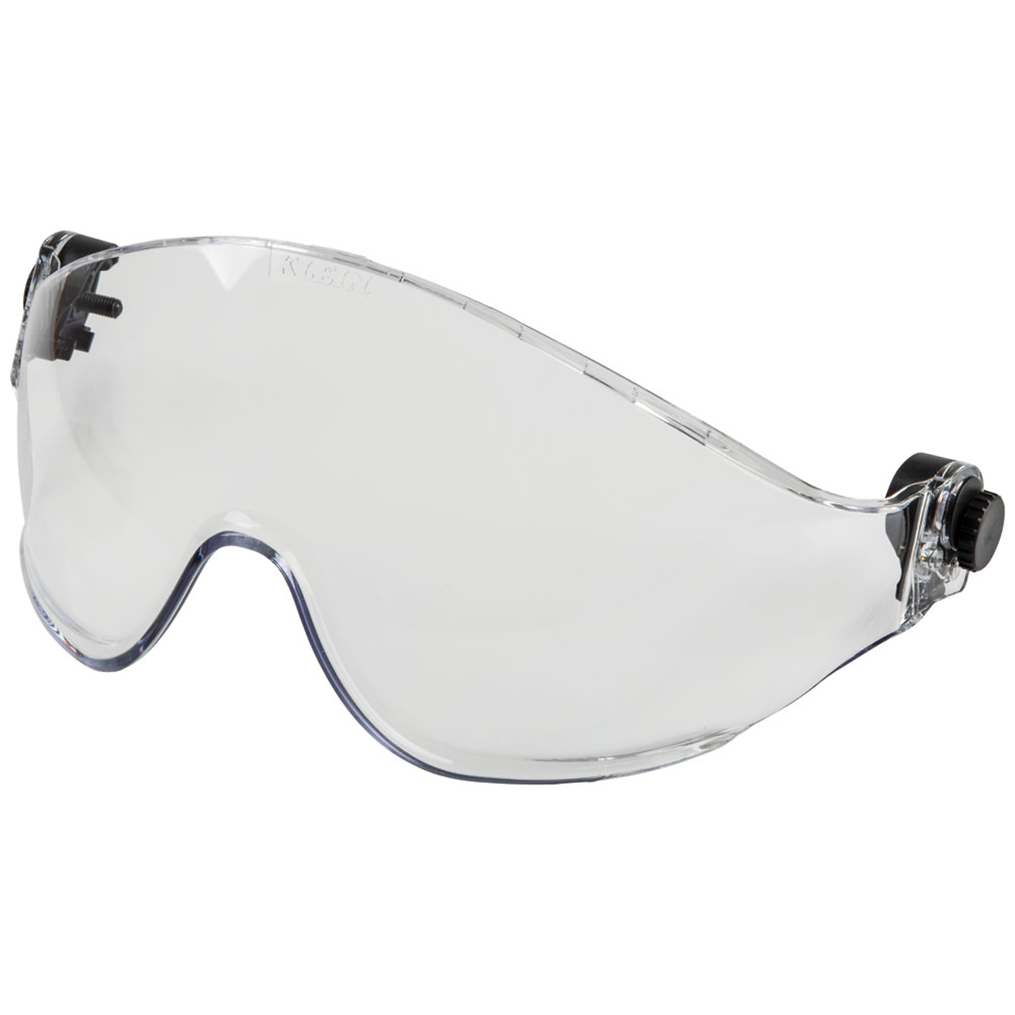 Klein Tools, Safety Helmet Visor, Clear, Frame Color Clear, Lens Color Clear, ANSI Z87 Compliant, Model# VISORCLR