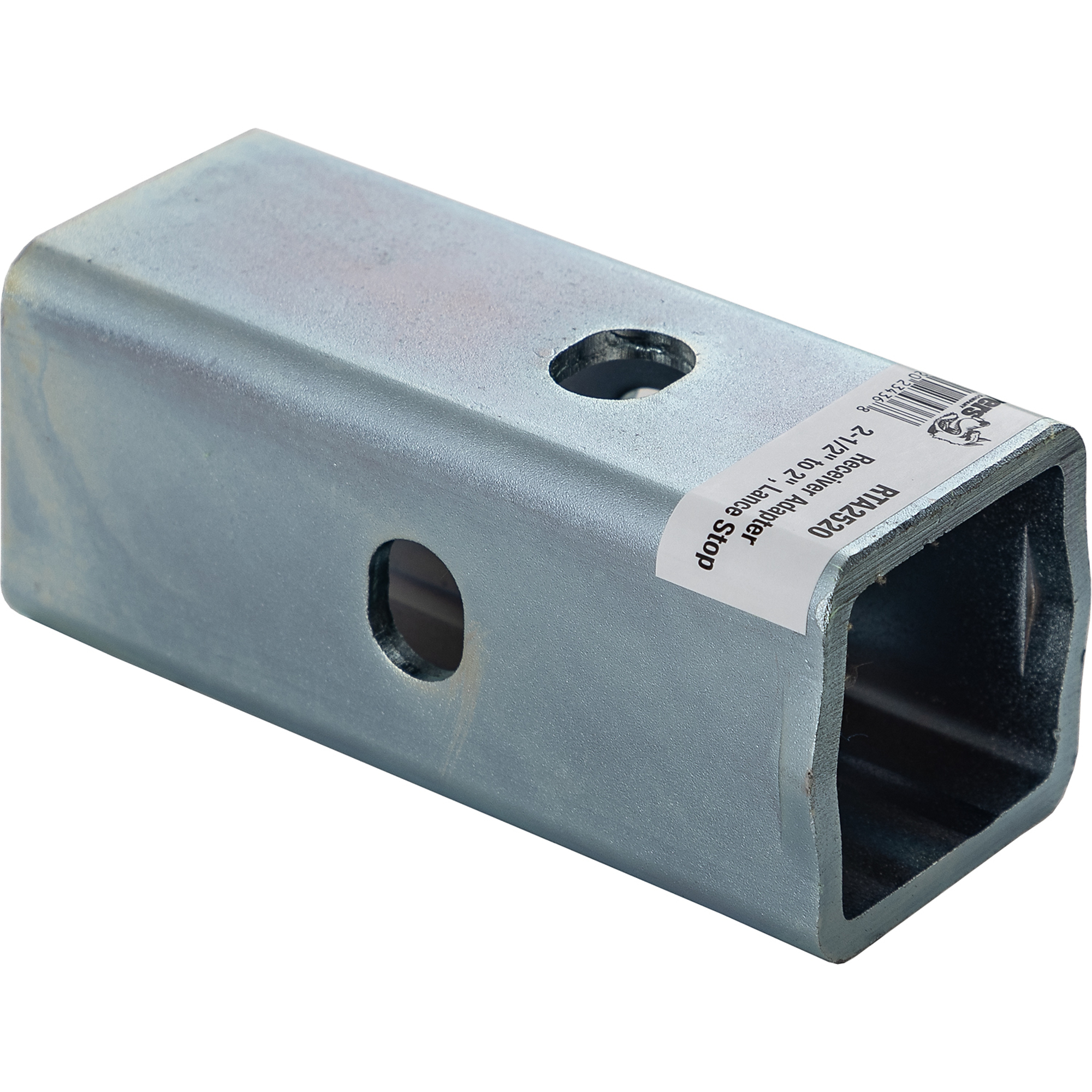 Buyers Products, 2-1/2in. to 2in. Receiver Tube Adapter, Fits Receiver Size 2-1/2 in, Model# RTA2520