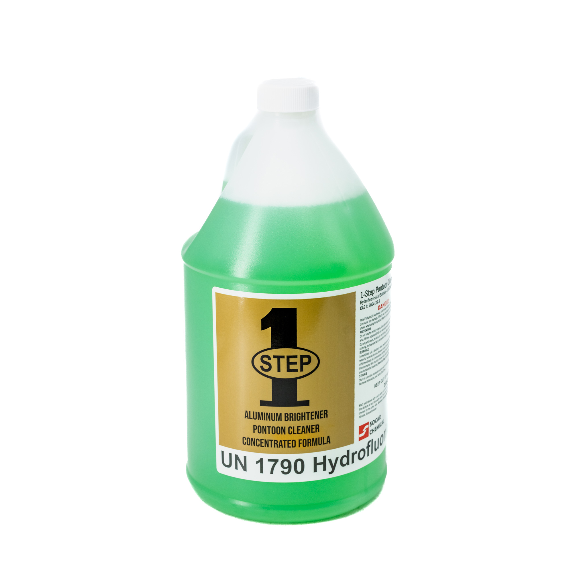 SOCAR 1-Step Aluminum Brightener Concentrate - 1 Gal., Makes 5 Gal., Model# SCO-1S-1
