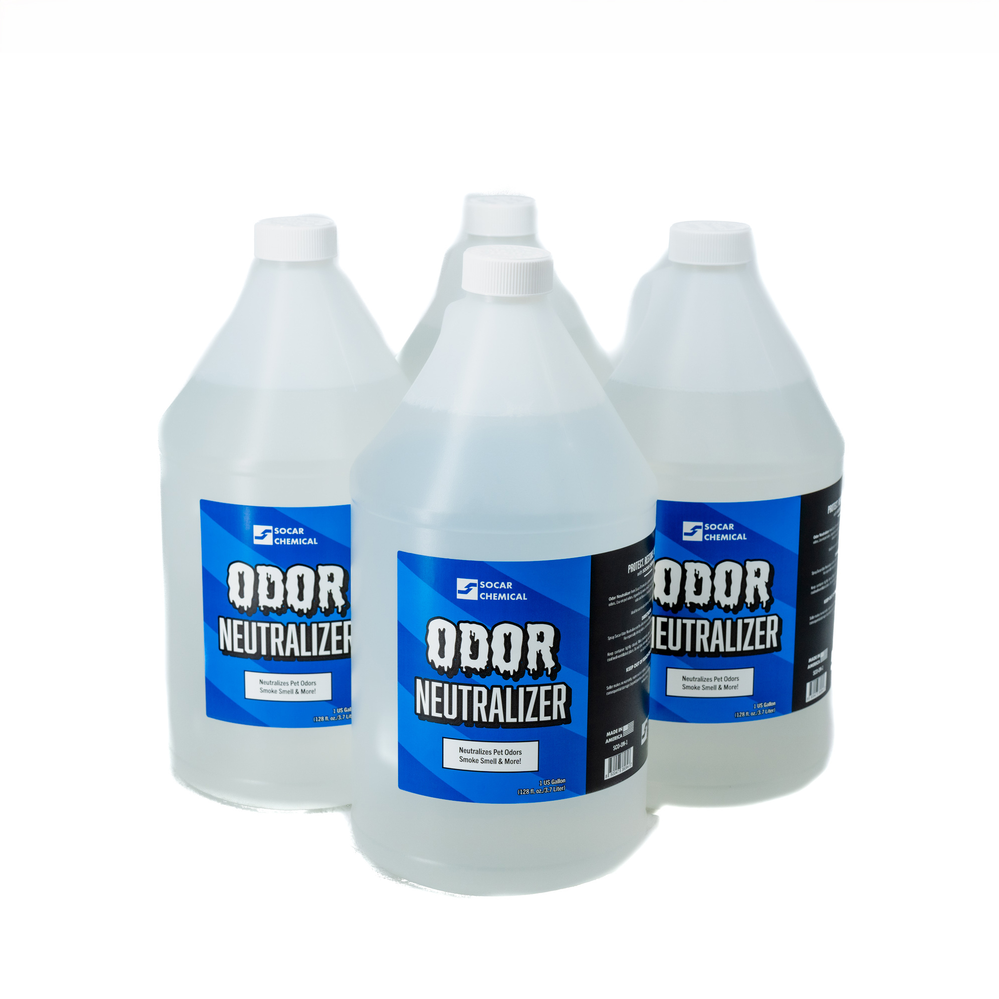 SOCAR Odor Neutralizer - 4 Gal., Pet Odors, Smoke, Fabric Safe, Model# SCO-ON-4