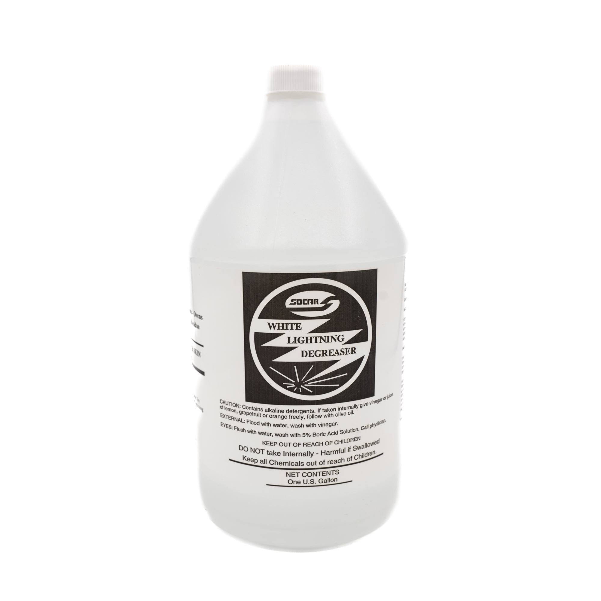 SOCAR White Lightning Professional High Strength Degreaser - 1 Gal., Model# SCO-WL-1