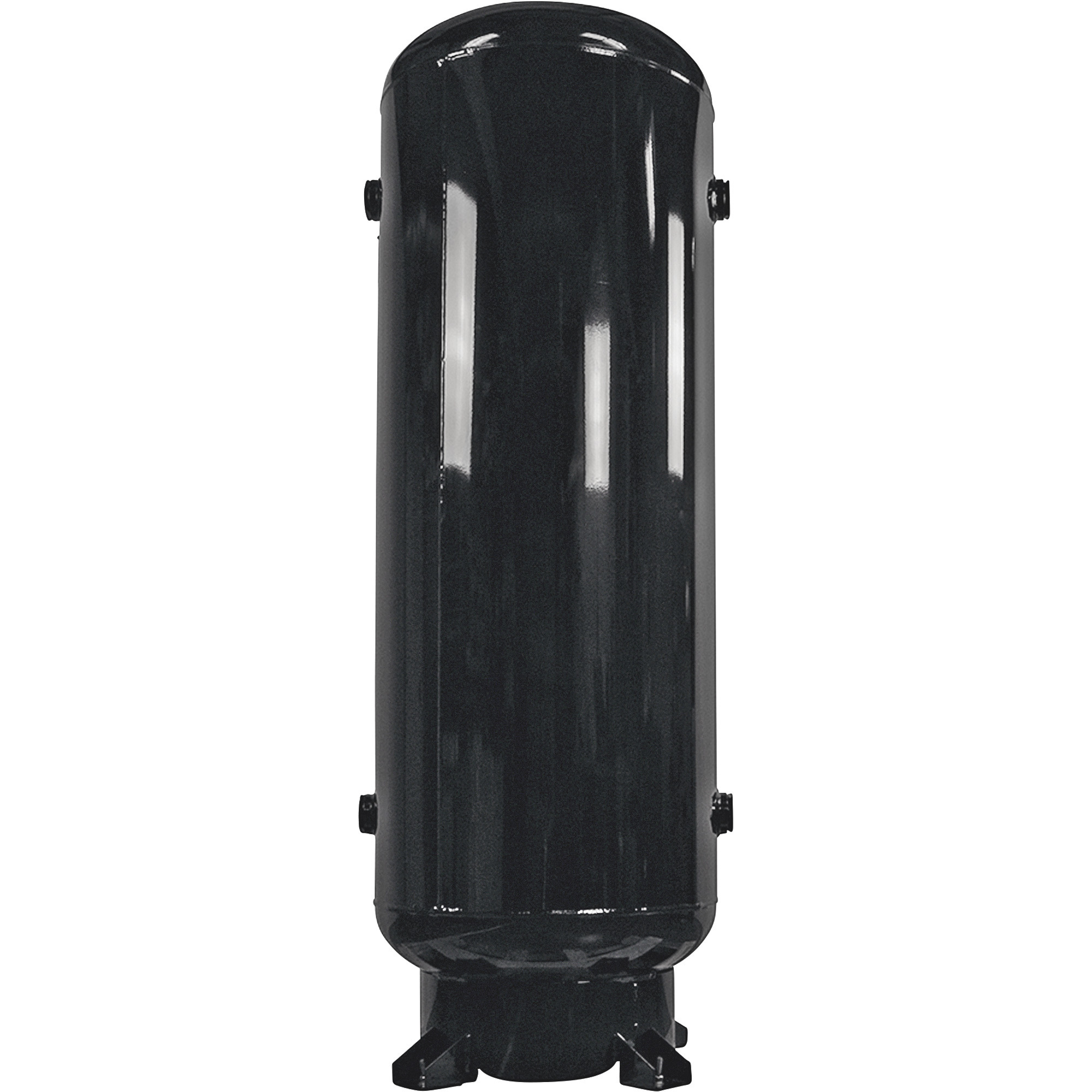 Industrial Air Vertical Receiver Tank, 120 Gallon, 24in. Diameter, 200 PSI, Model# 021-0410