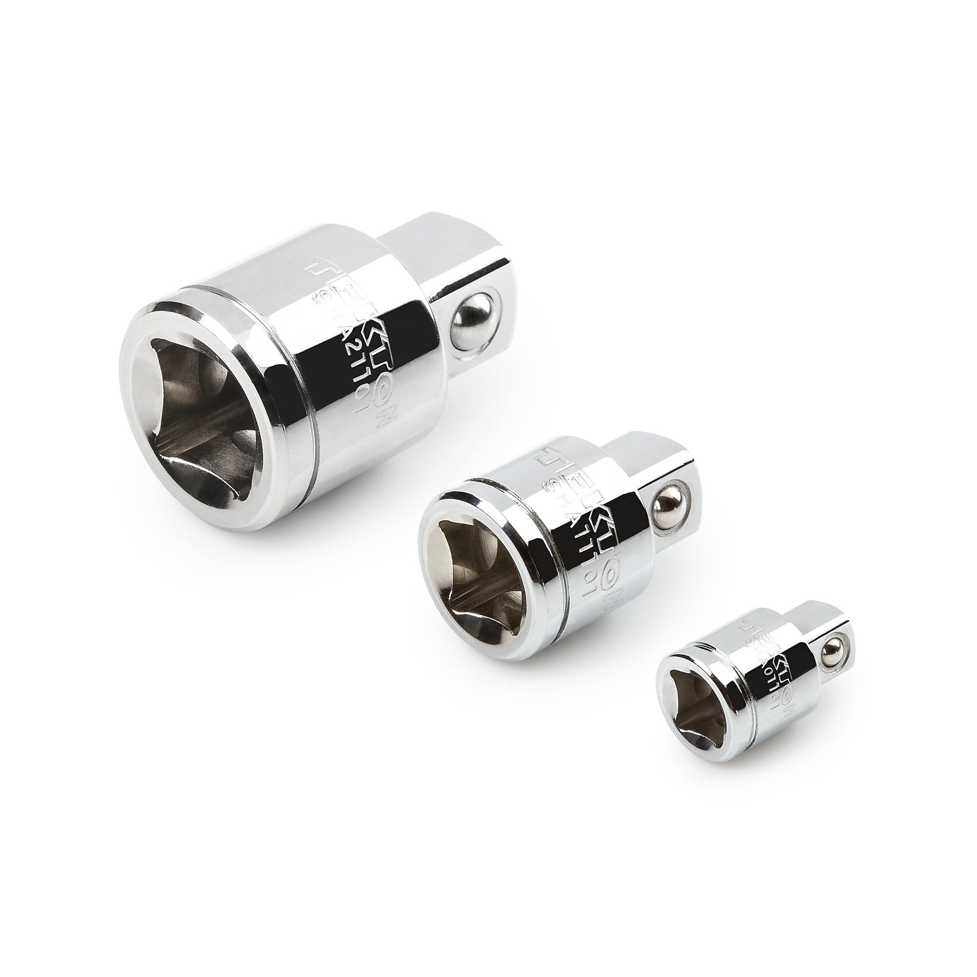 TEKTON 1/4, 3/8, 1/2 Inch Drive Mini Extension Set (3-Piece) | SHA99020
