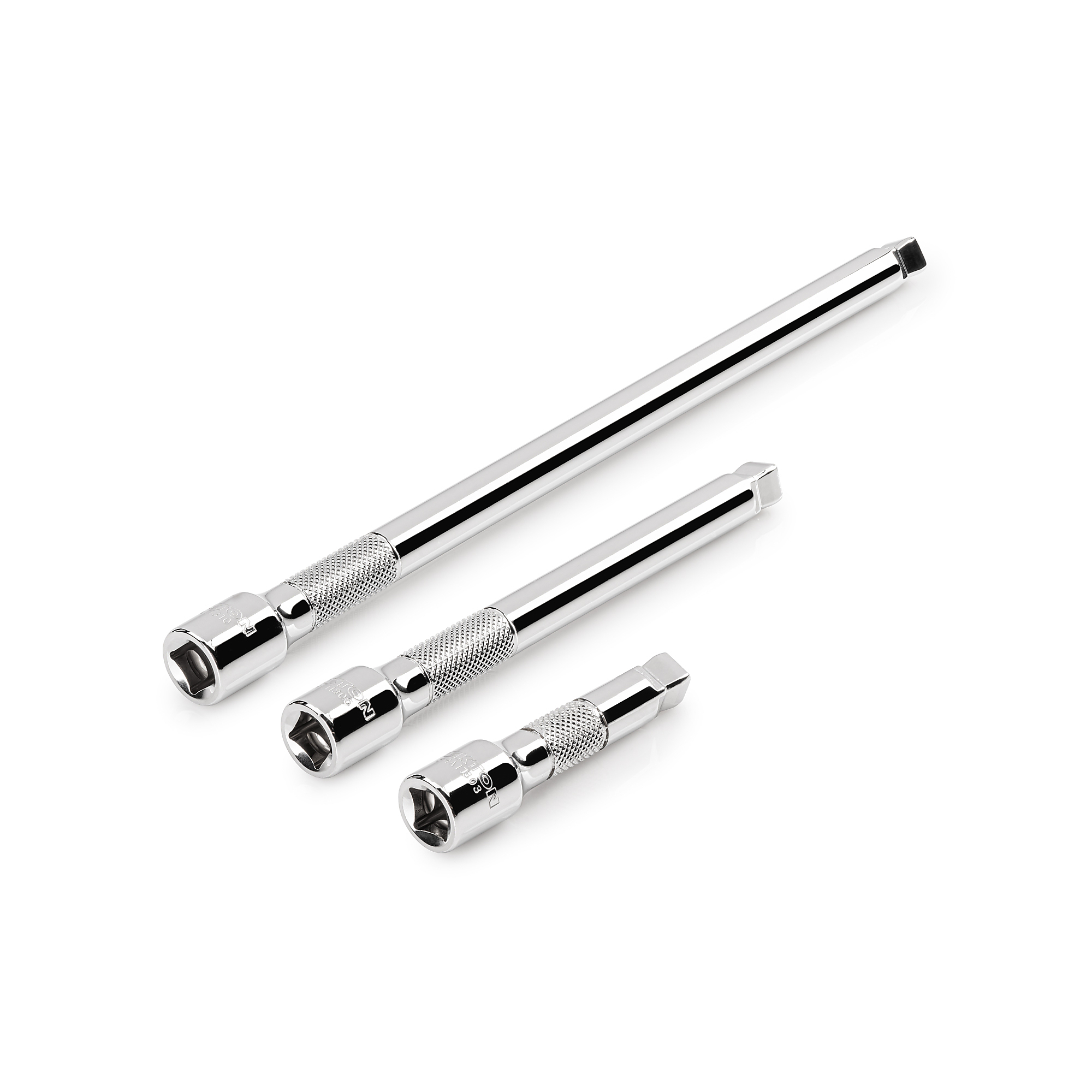 TEKTON 3/8 Inch Drive Wobble Extension Set, 3-Piece (3, 6, 10 in.) | SHA91014