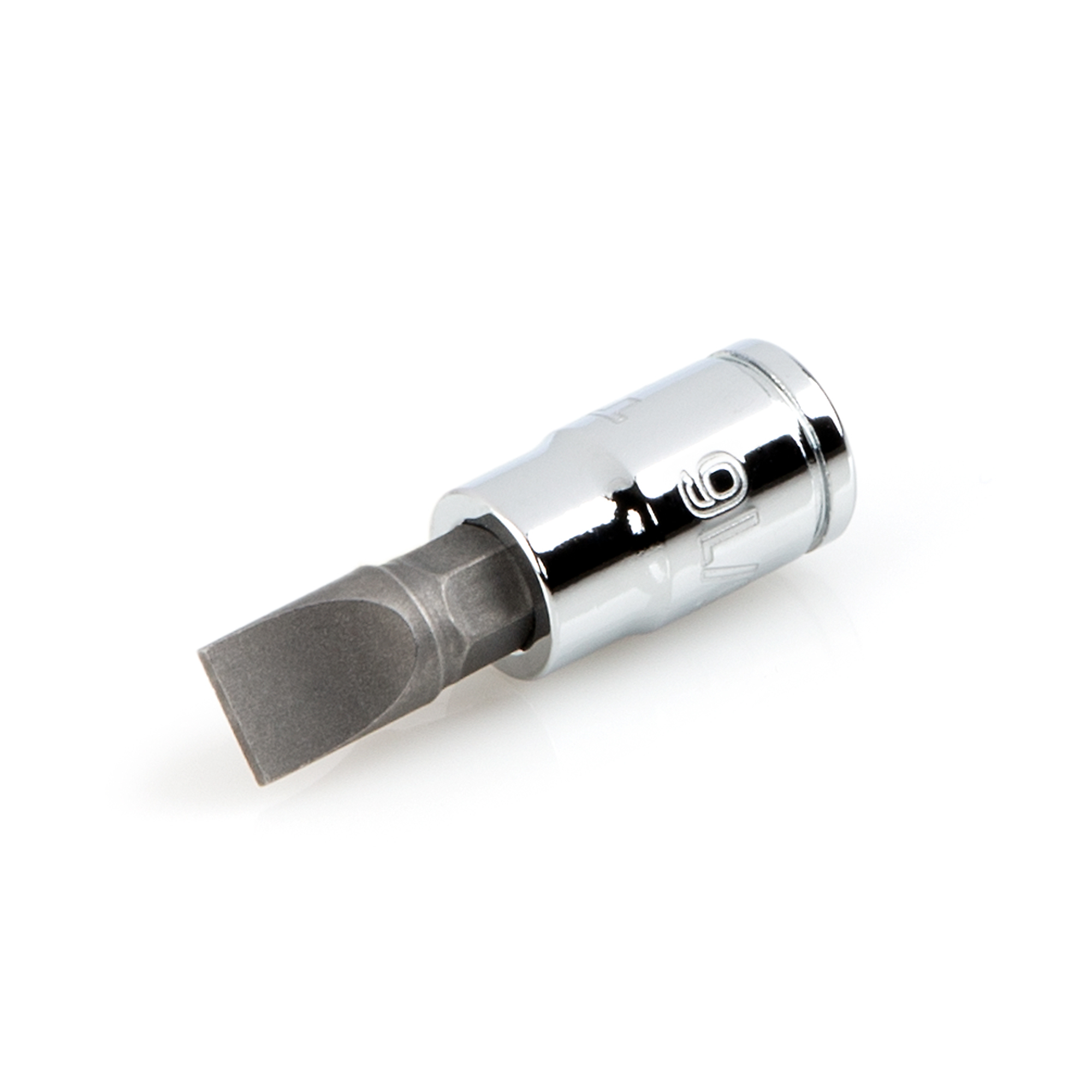 Tekton, 1/4in. Drive x 5/16in. Slotted Bit Socket, Socket Size 5/16 in ...