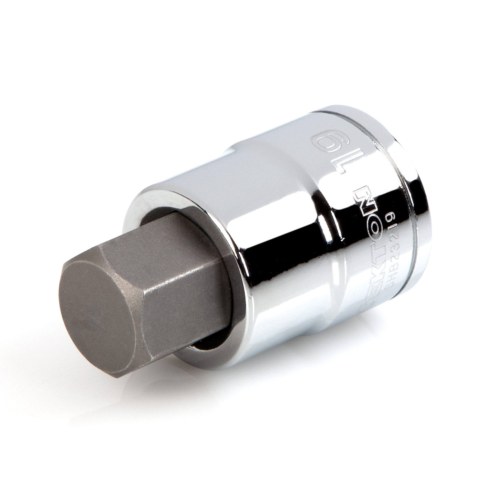 TEKTON 1/2 Inch Drive x 19 mm Hex Bit Socket | SHB23219