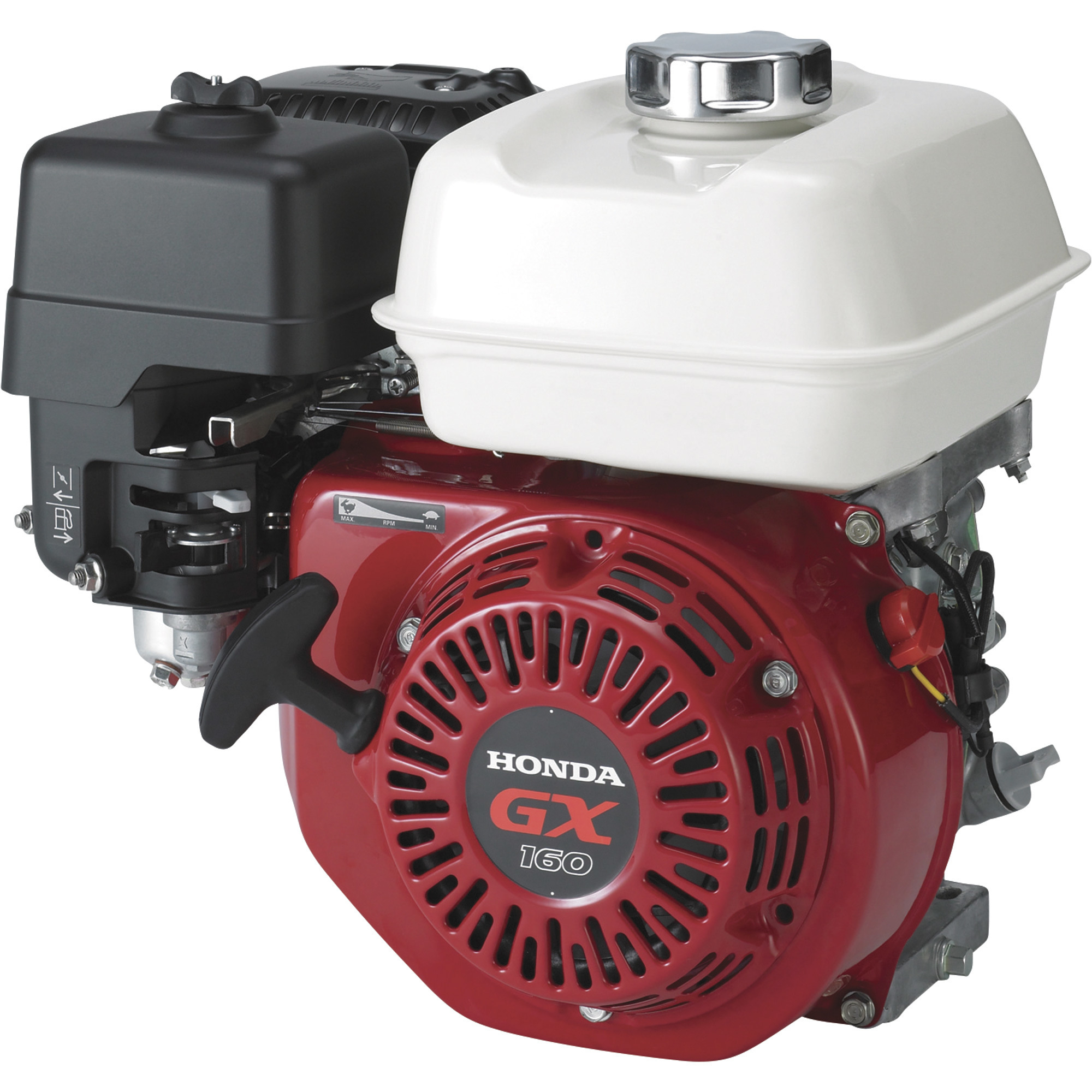 Honda GX Series Horizontal OHV Engine, 163cc, 3/4in. x 2 7/16in