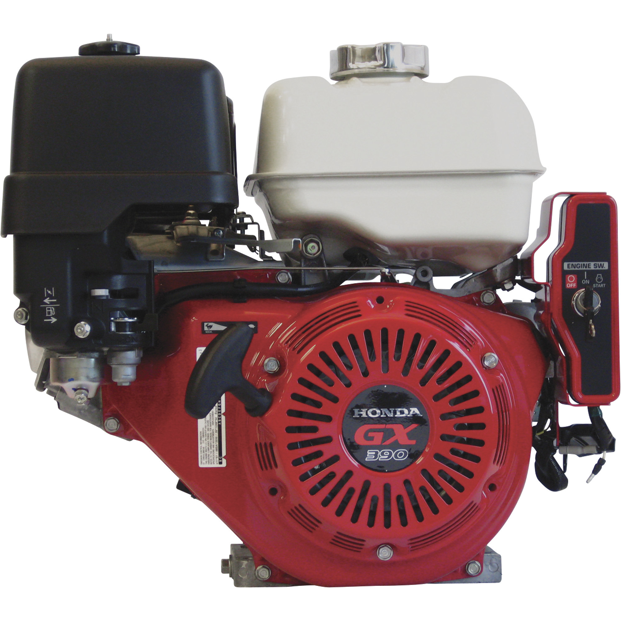 Honda Engines, HONDA 11.7HP OHV EL START, Engine Displacement 389 cc, Engine Type GX Series OHV Commercial-duty, Shaft Diameter 1 in, Model# GX390UT2XQAE2