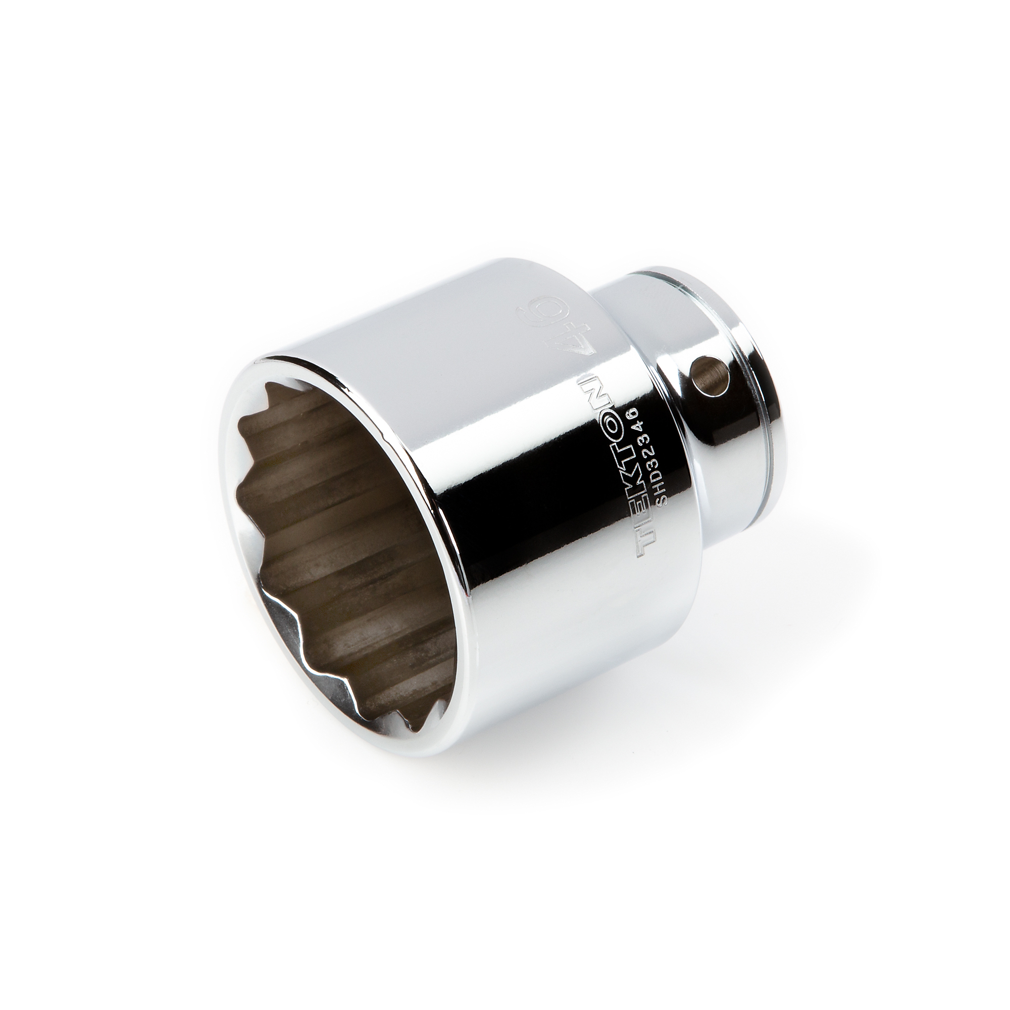 TEKTON 3/4 Inch Drive x 46 mm Shallow 12-Point Socket | SHD32346