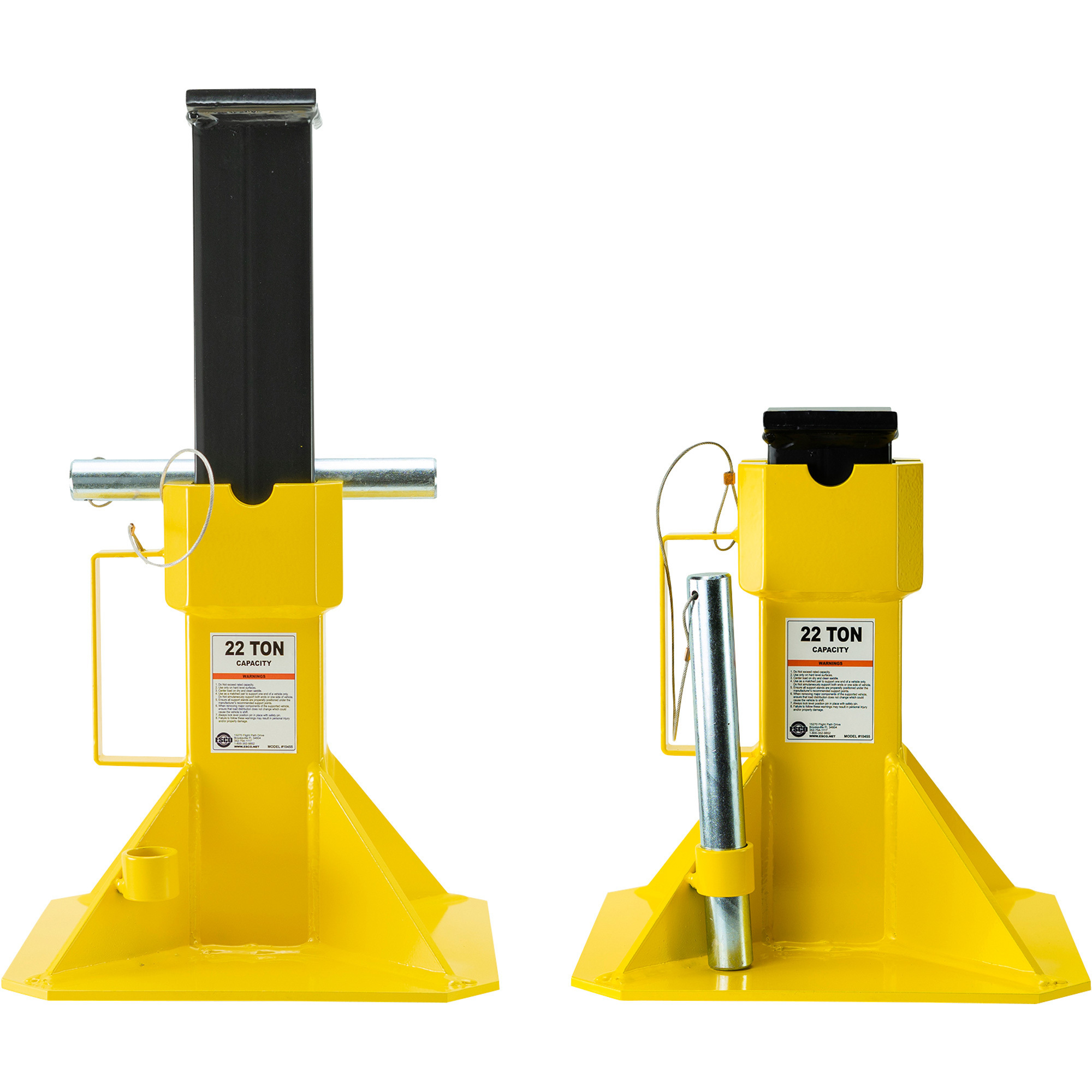 ESCO 22Ton Short Jack Stand — 3 Heights, Model 10455 Northern Tool