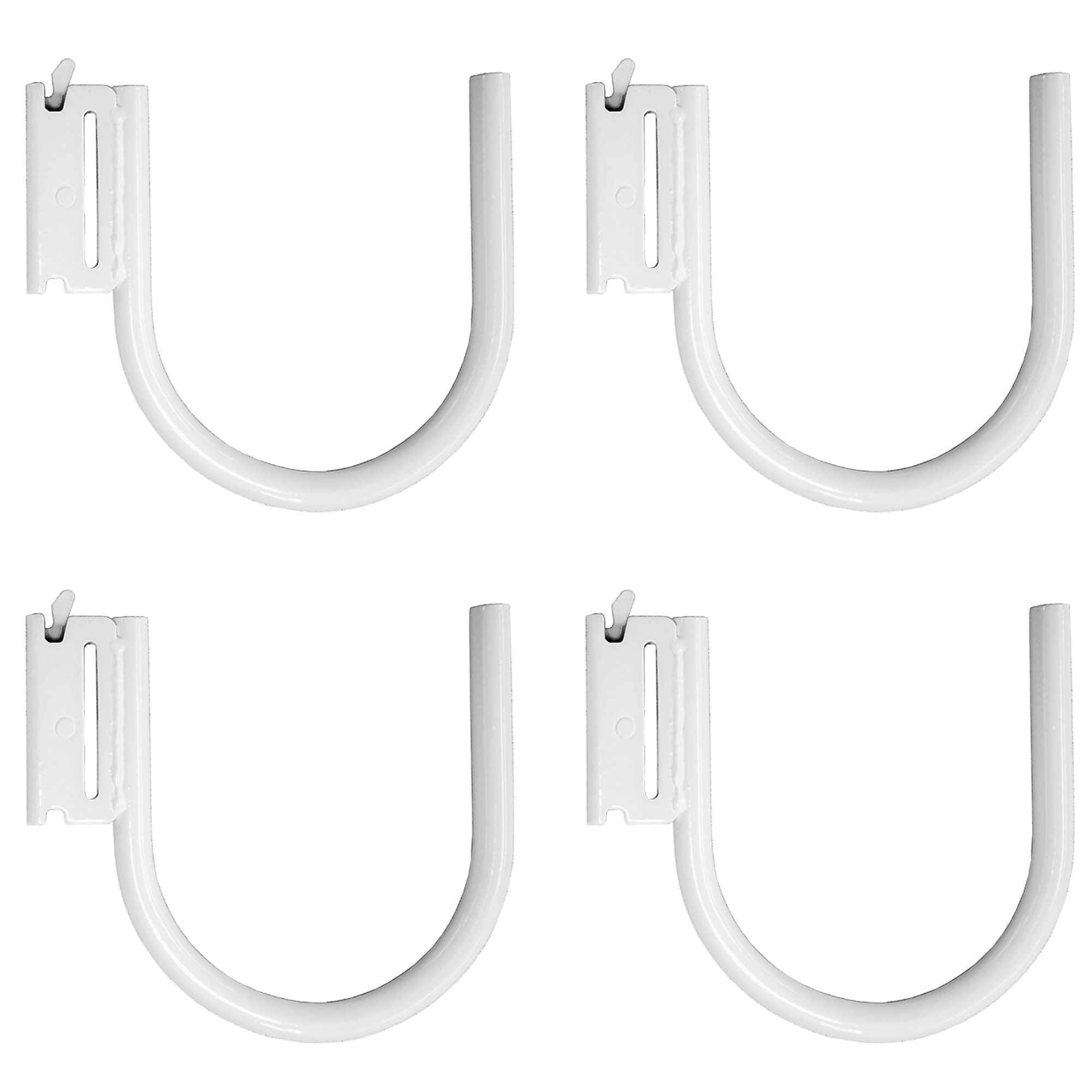 Buyers Products, Curved E-Track J-Hook, 4 Pack, Pieces (qty.) 4 Model# 011204