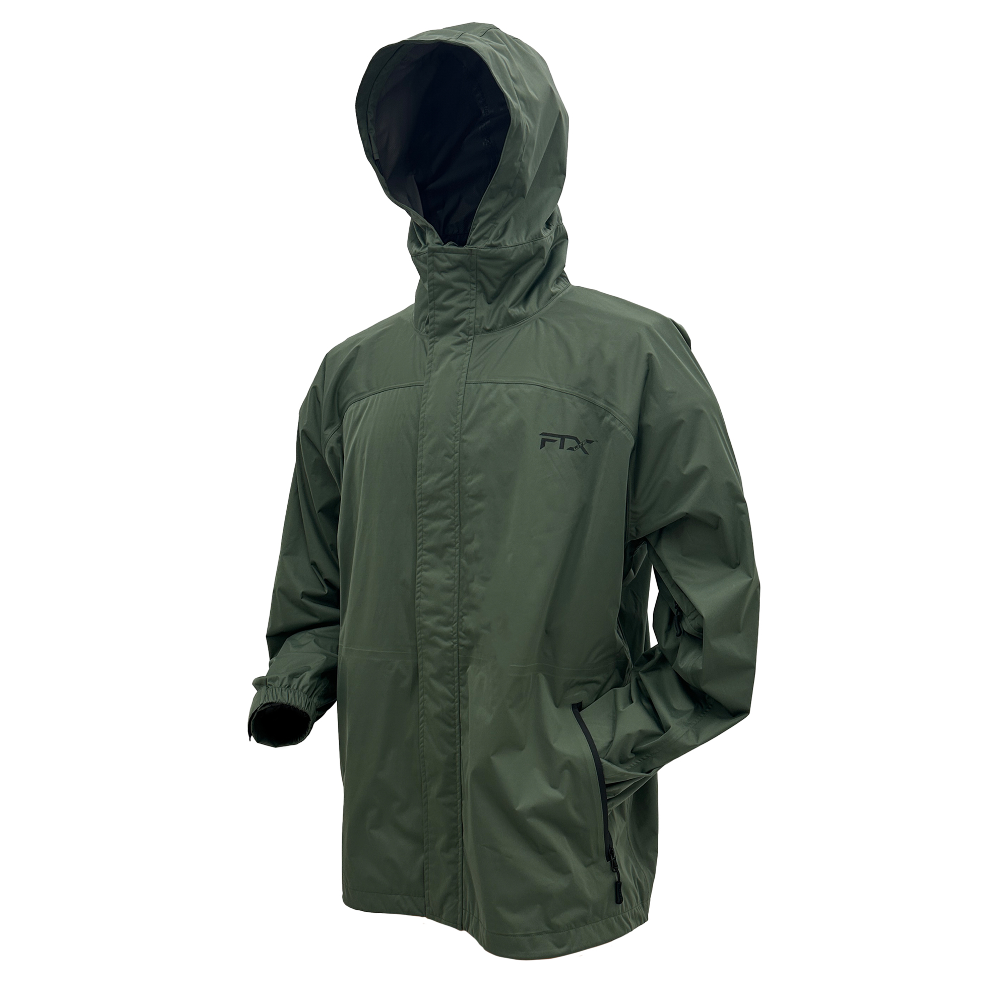 frogg toggs, FTX Lite Jacket | OD Green | Size SM, Size S, Color Green, Model# 1FL611-517-SM