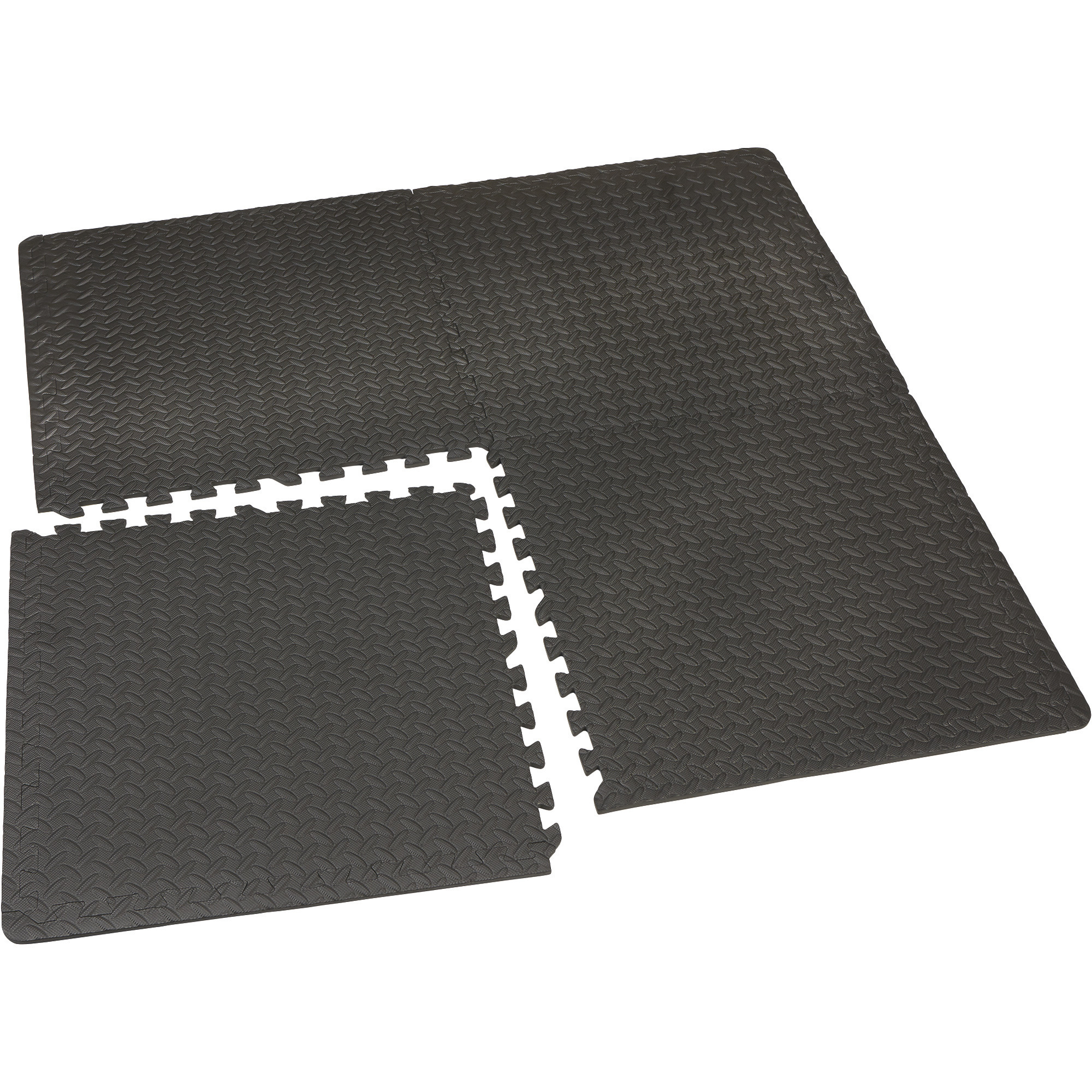 Ironton Anti Fatigue Interlocking Puzzle Floor Mats 4 Pk Northern Tool