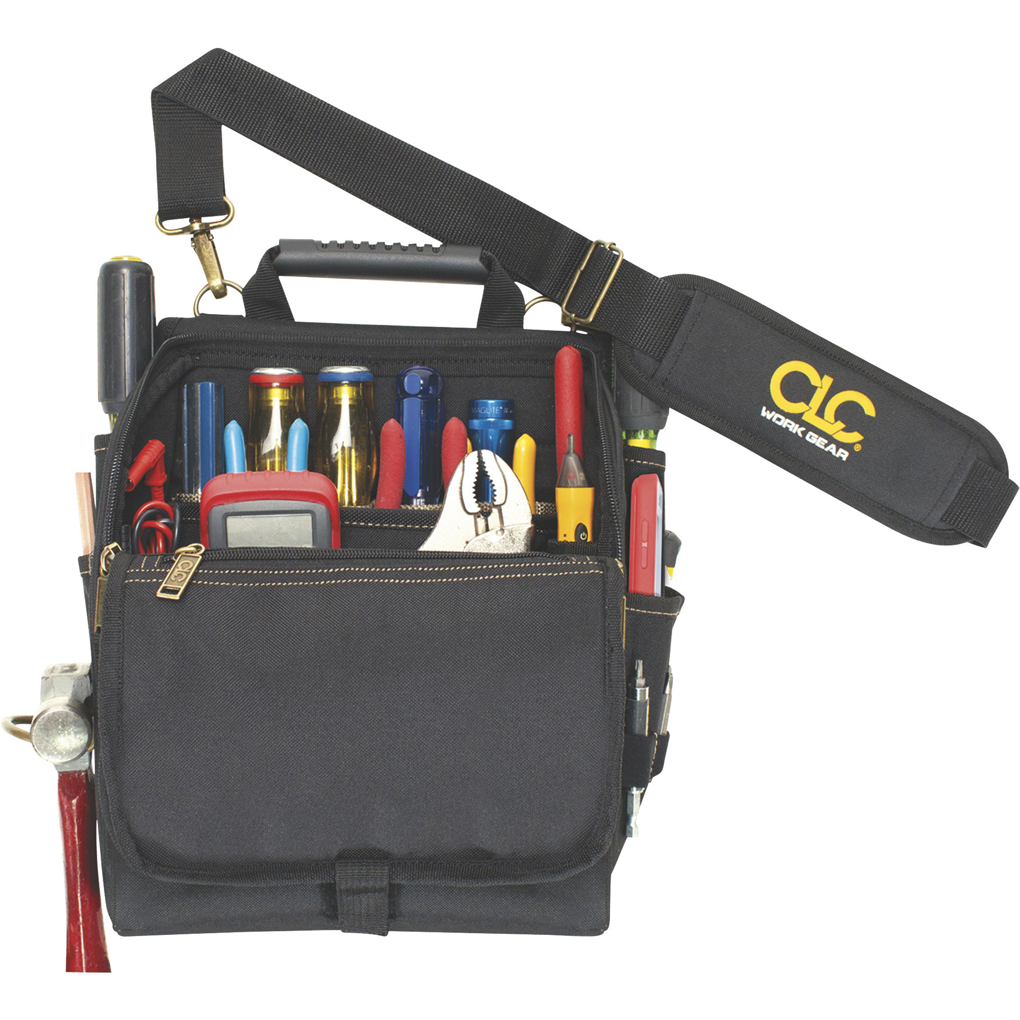 Custom Leathercraft CLC 2823 Ballistic Nail And Tool Bag, 10