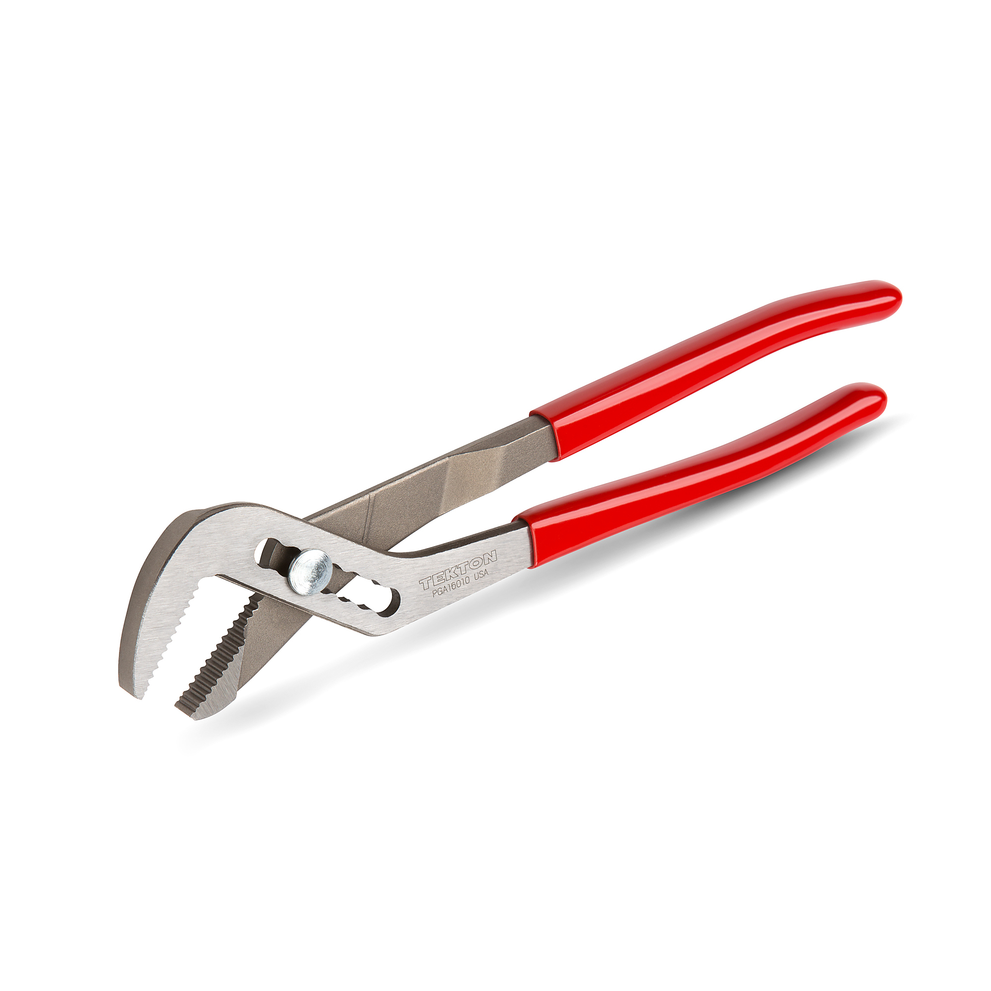 TEKTON 10 Inch Angle Nose Slip Joint Pliers (2 in. Jaw Capacity) | PGA16010