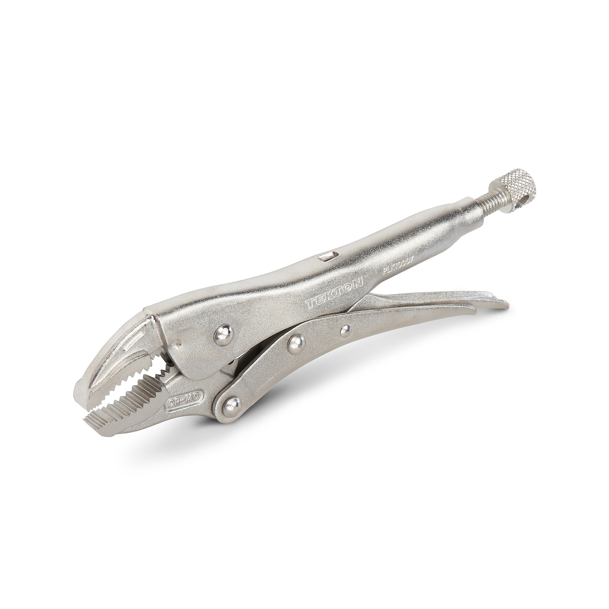 TEKTON 7 Inch Curved Jaw Locking Pliers | PLK10007