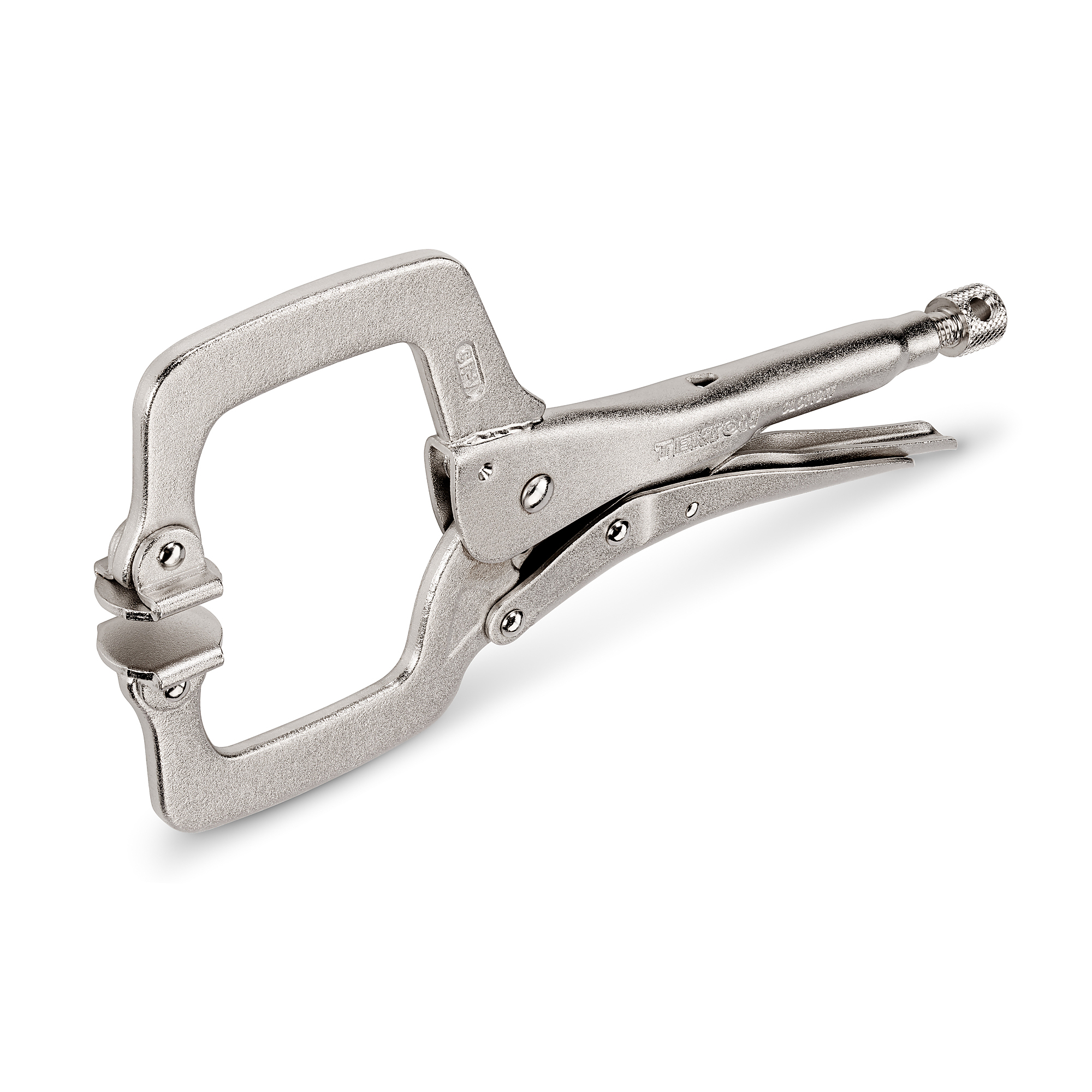 TEKTON 11 Inch Swivel Pad Locking C-Clamp | CLC11011