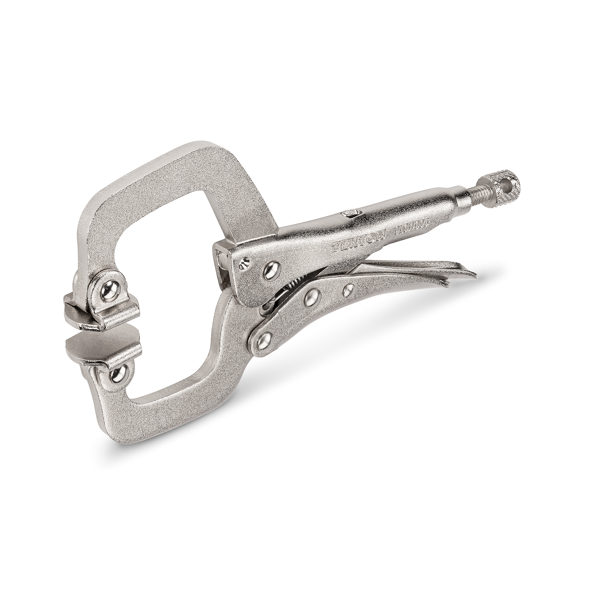 TEKTON 6 Inch Swivel Pad Locking C-Clamp | CLC11006